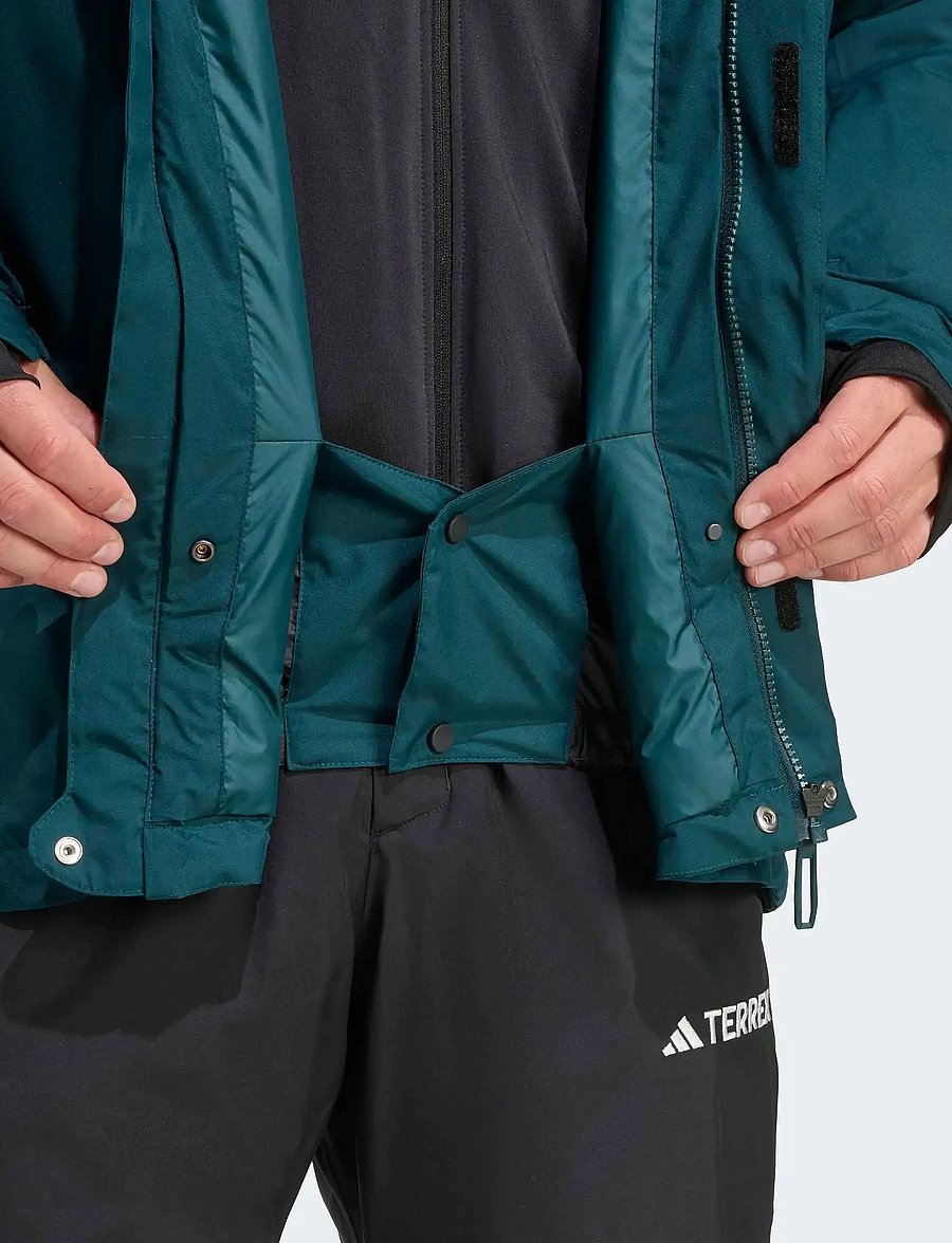 adidas Terrex - MT 2L INSUL JKT - slidinėjimo striukės - aurivy - 5