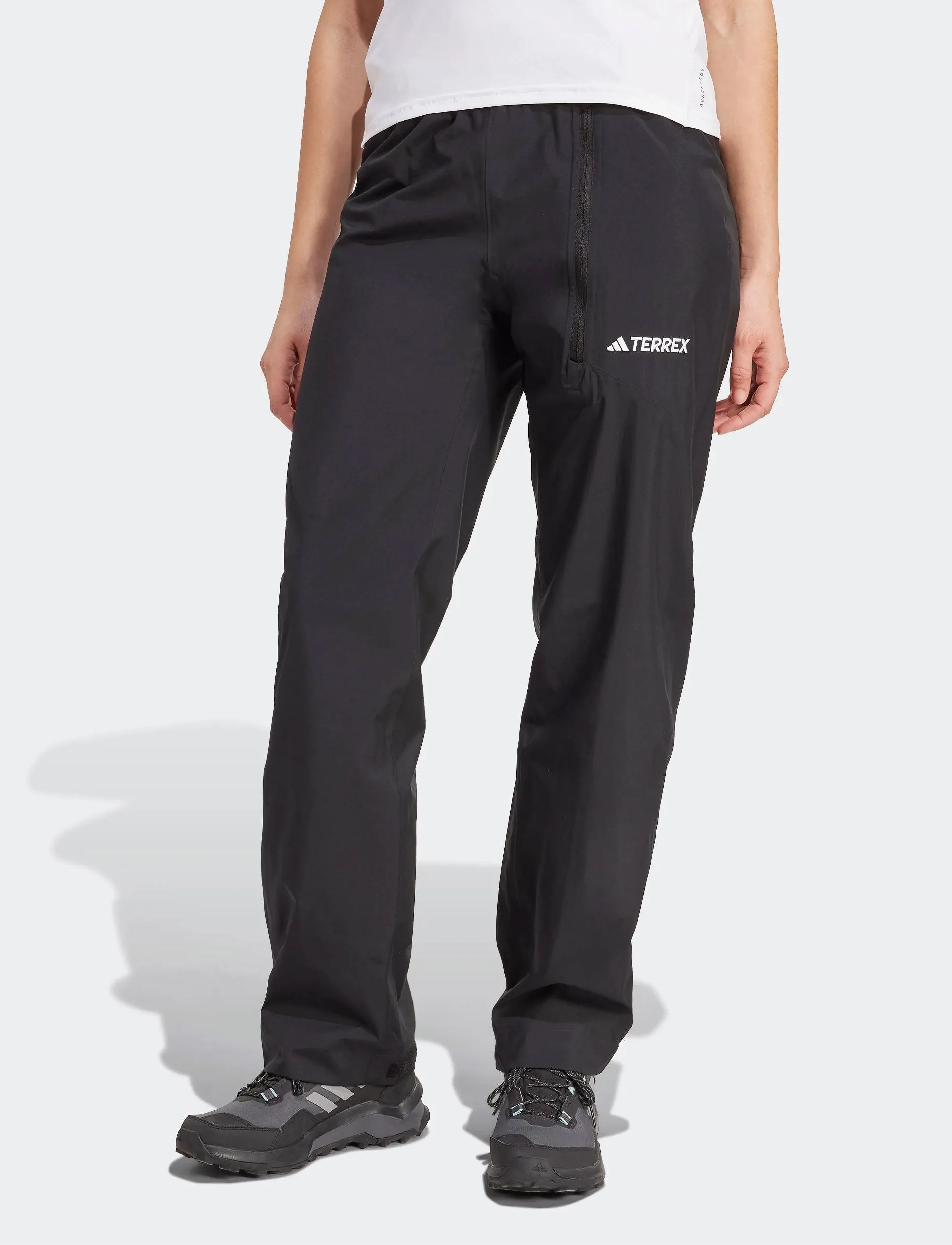 adidas Terrex W MT RAIN PANT2 - Bukser - BLACK / black