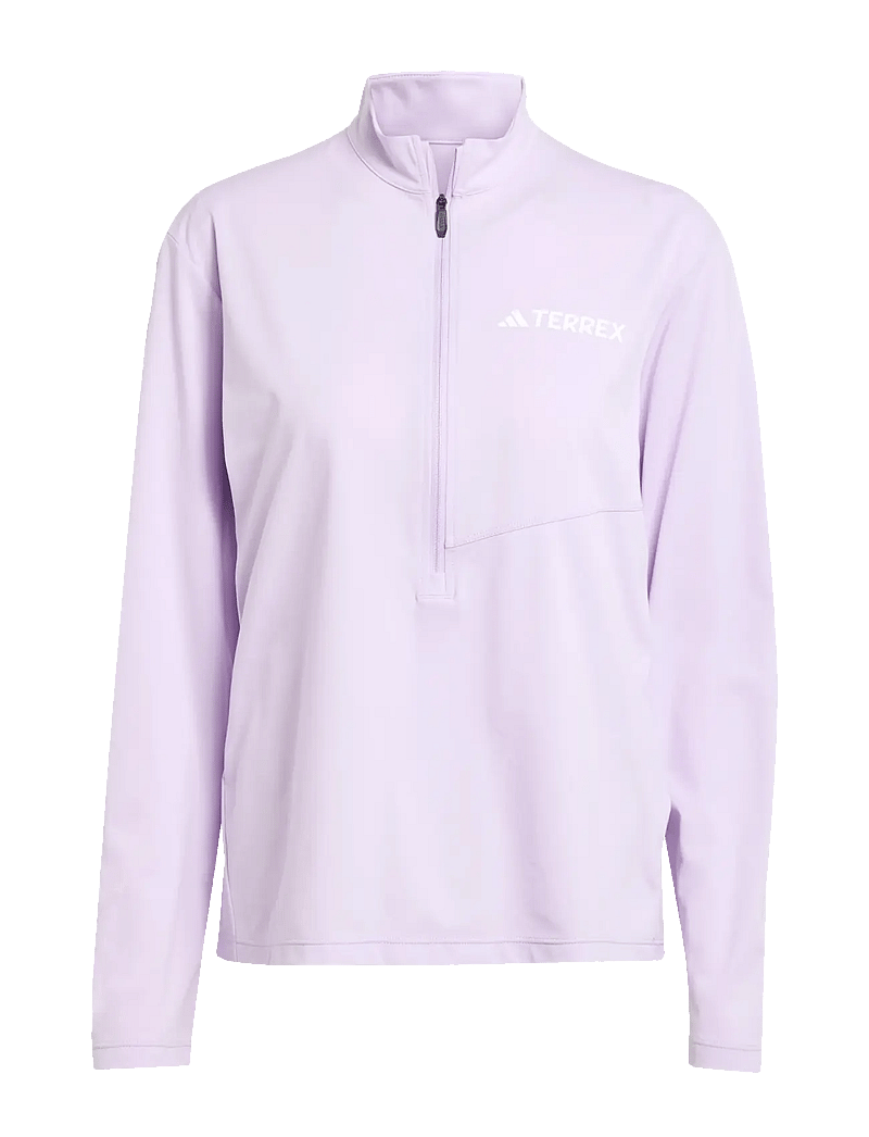 adidas Terrex - W MT HALFZ LS T - langærmede t-shirts - powplu - 1