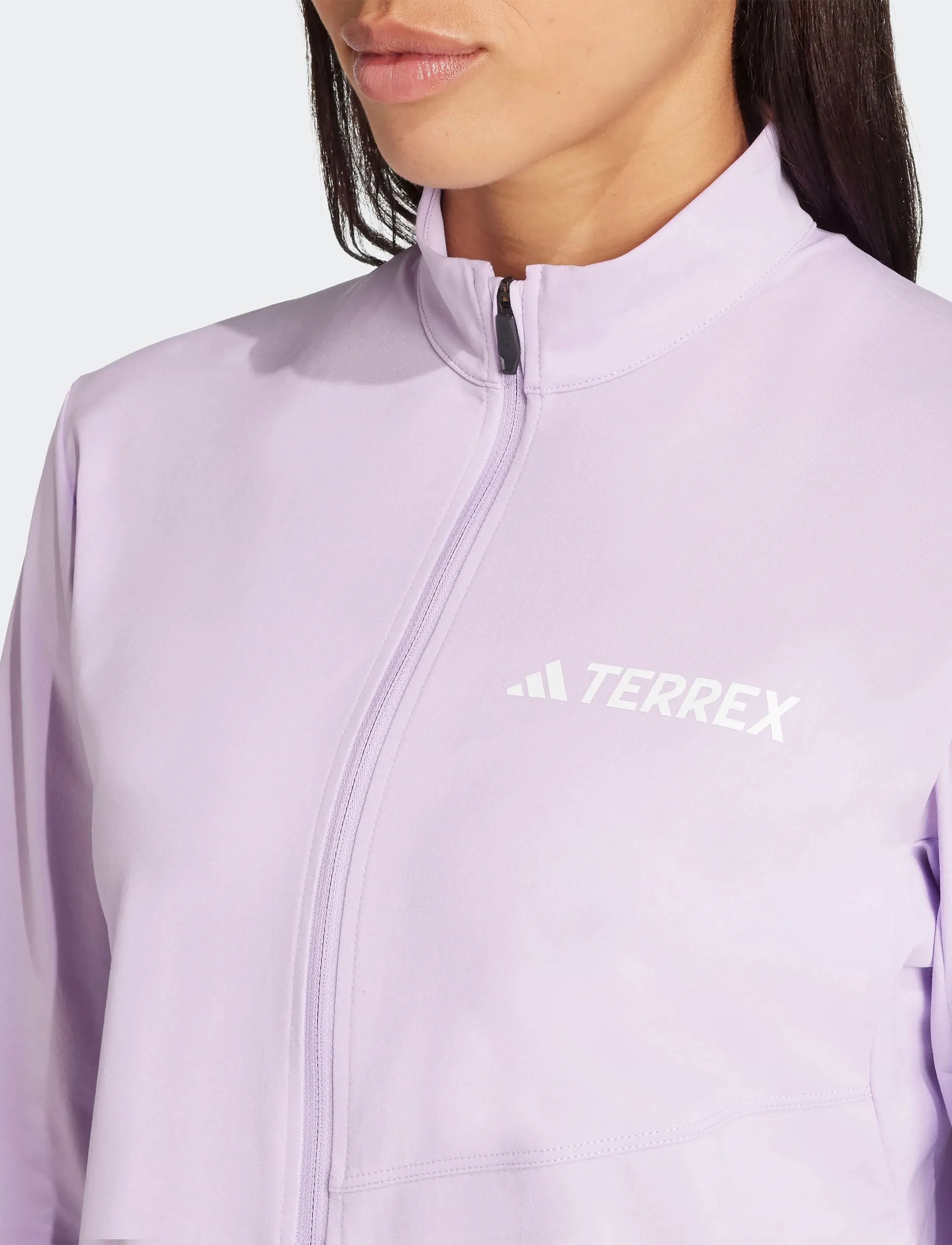 adidas Terrex - W MT HALFZ LS T - alussärgid - powplu - 2