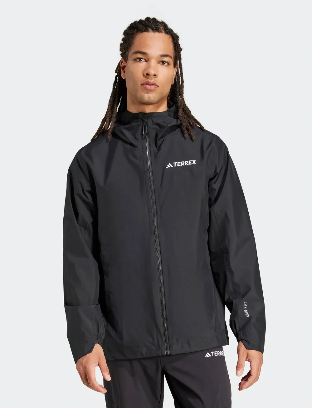 adidas Terrex - MULTI 2.5L R J - outdoor jacken - black/black - 3