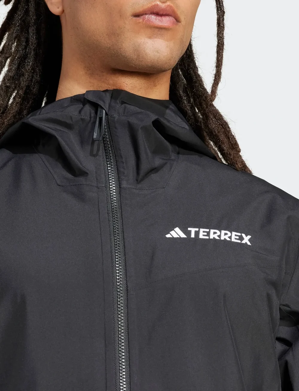 adidas Terrex - MULTI 2.5L R J - outdoor jacken - black/black - 5