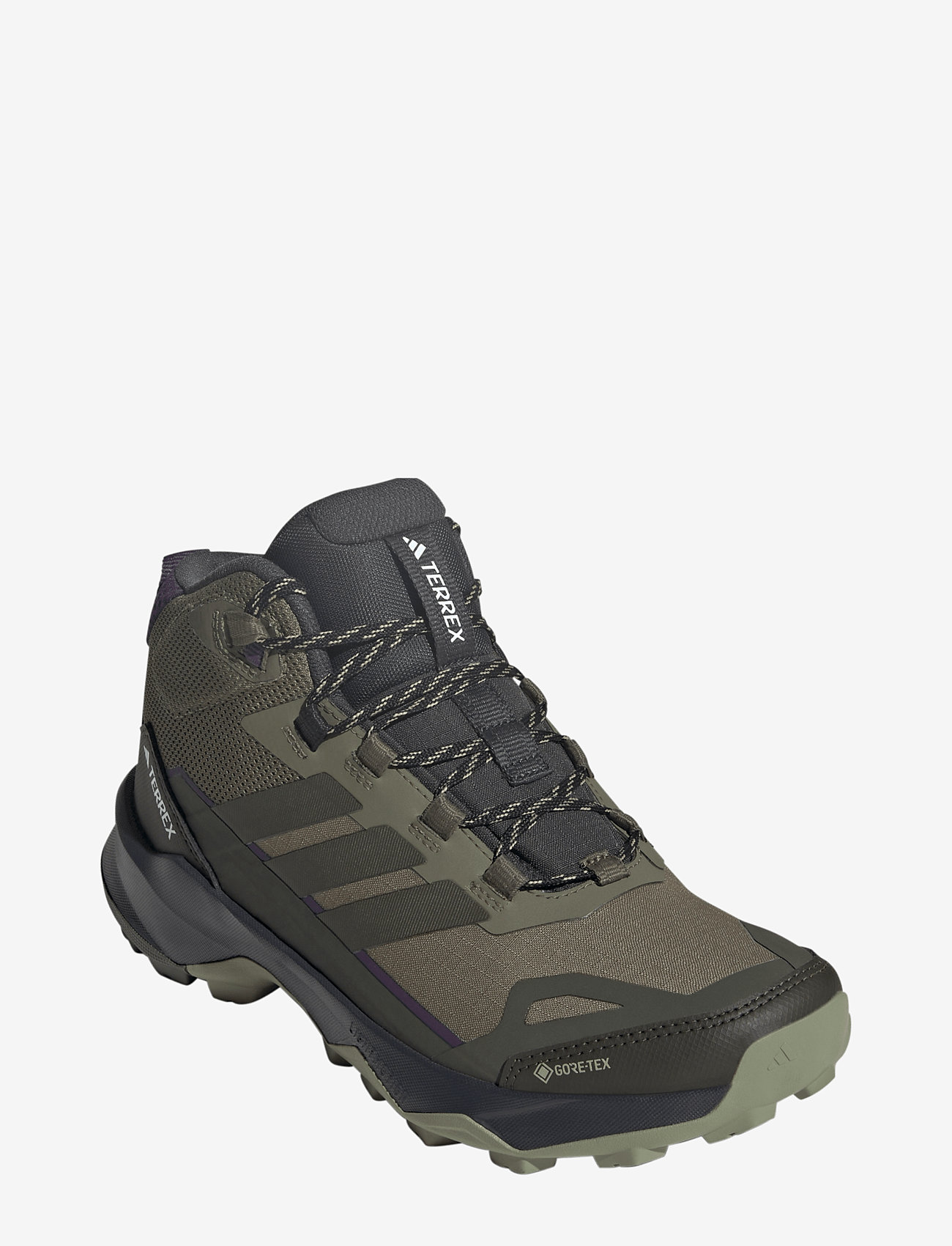 adidas Terrex - TERREX SKYCHASER AX5 MID GTX W - vandringsskor - olistr/ngtcar/aurplu - 0