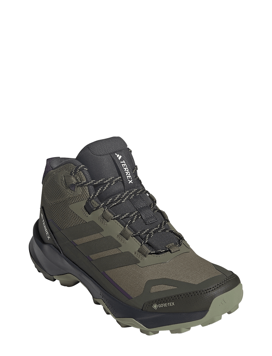 adidas Terrex - TERREX SKYCHASER AX5 MID GTX W - niedrige sneakers - olistr/ngtcar/aurplu - 0