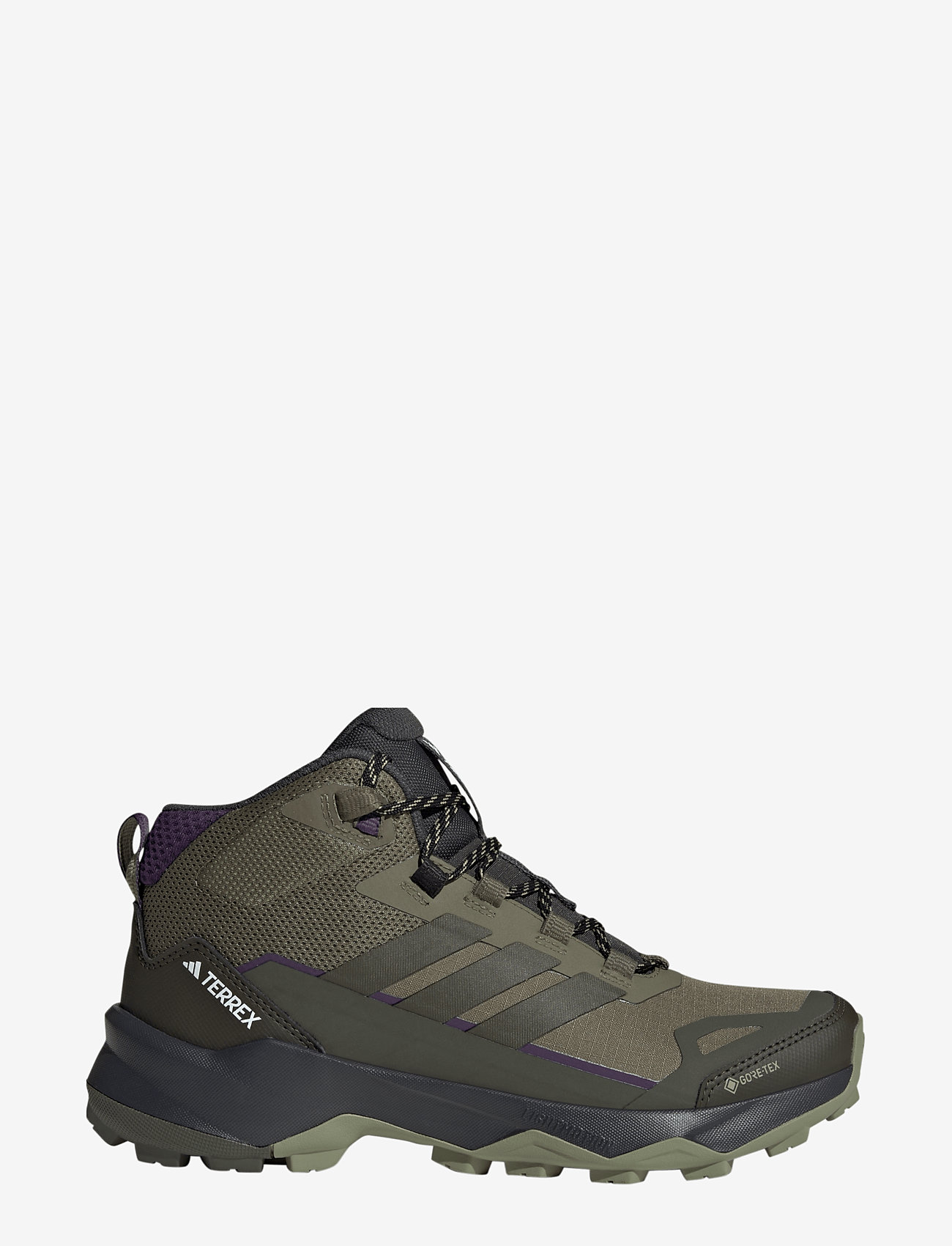 adidas Terrex - TERREX SKYCHASER AX5 MID GTX W - vandringsskor - olistr/ngtcar/aurplu - 1