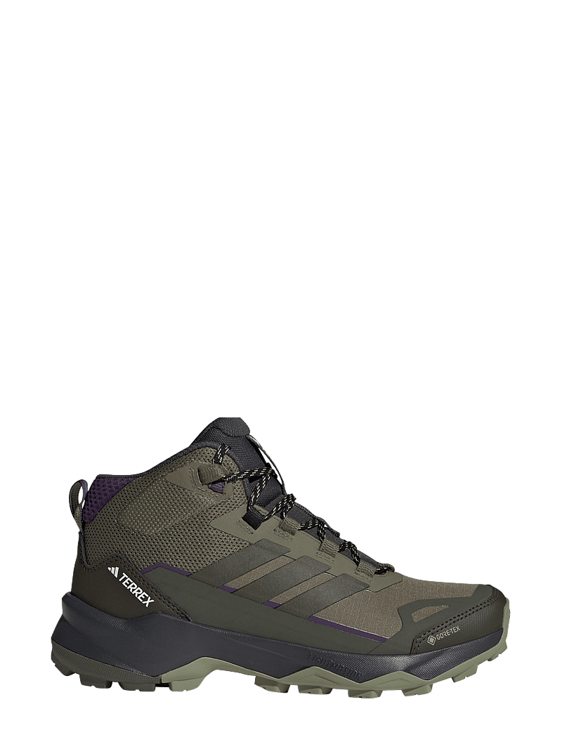adidas Terrex - TERREX SKYCHASER AX5 MID GTX W - vandringsskor - olistr/ngtcar/aurplu - 1
