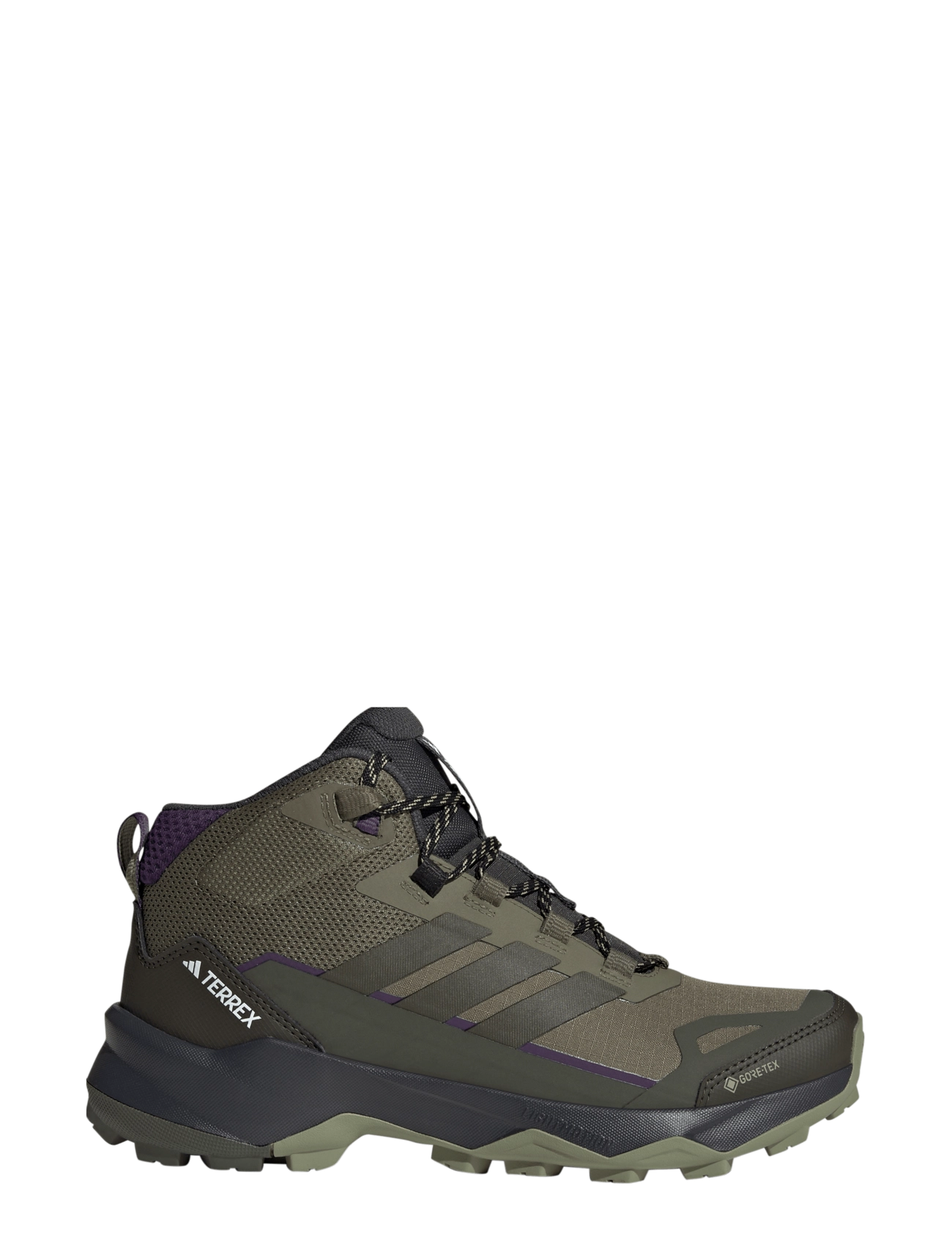 adidas Terrex - TERREX SKYCHASER AX5 MID GTX W - niedrige sneakers - olistr/ngtcar/aurplu - 1
