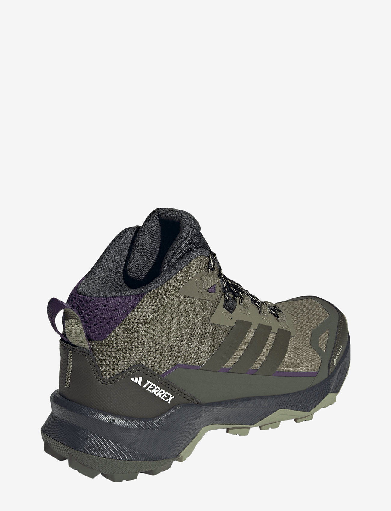 adidas Terrex - TERREX SKYCHASER AX5 MID GTX W - vandringsskor - olistr/ngtcar/aurplu - 3