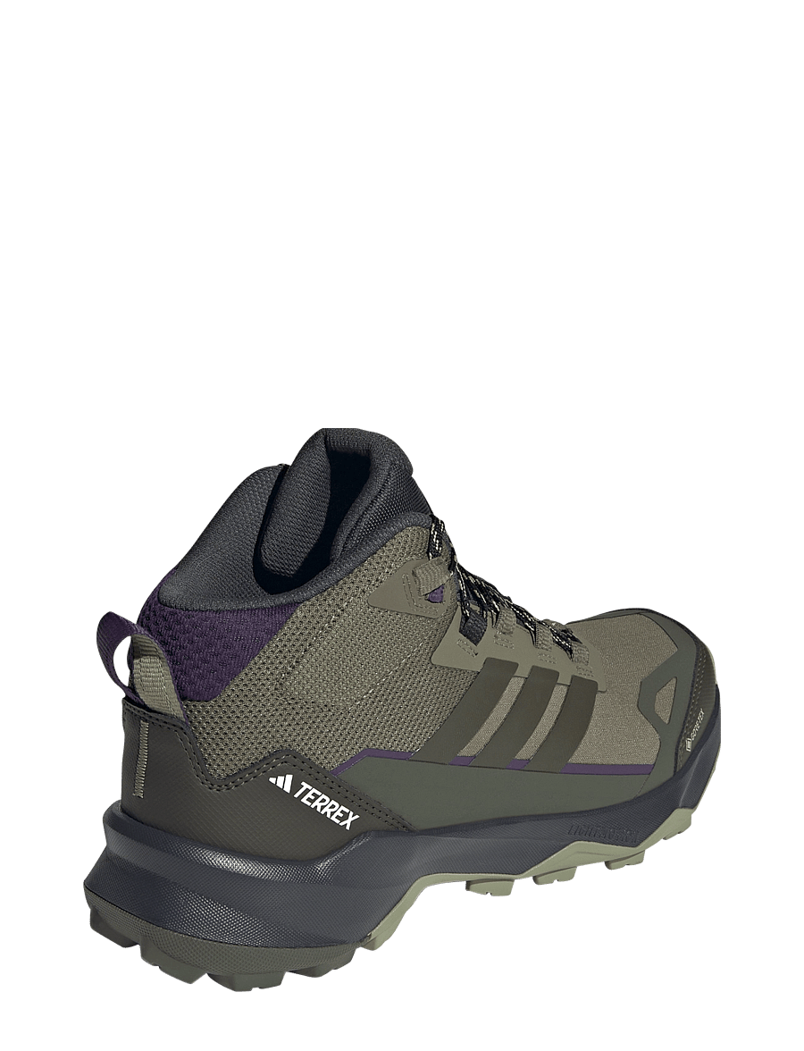 adidas Terrex - TERREX SKYCHASER AX5 MID GTX W - niedrige sneakers - olistr/ngtcar/aurplu - 3