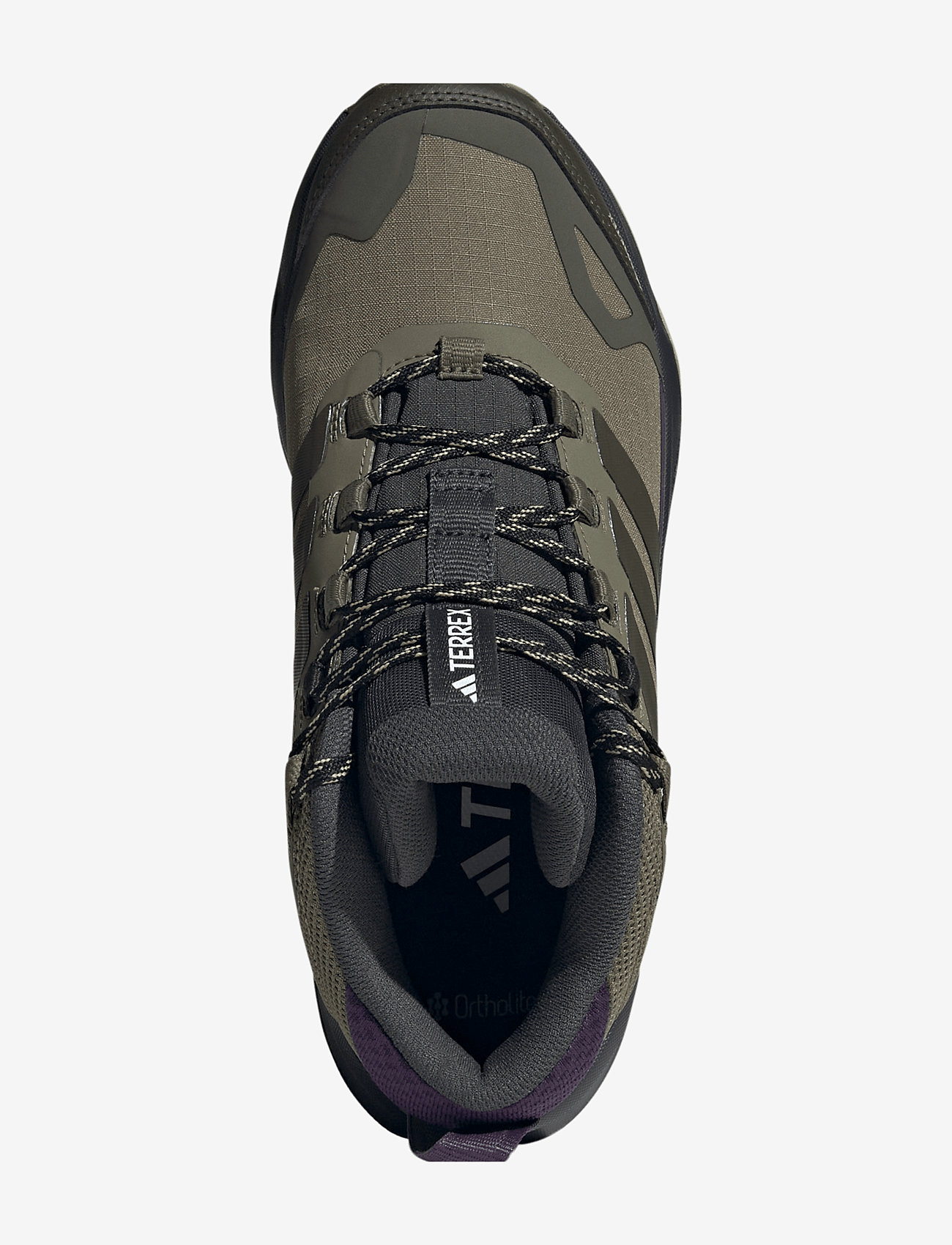 adidas Terrex - TERREX SKYCHASER AX5 MID GTX W - vandringsskor - olistr/ngtcar/aurplu - 4