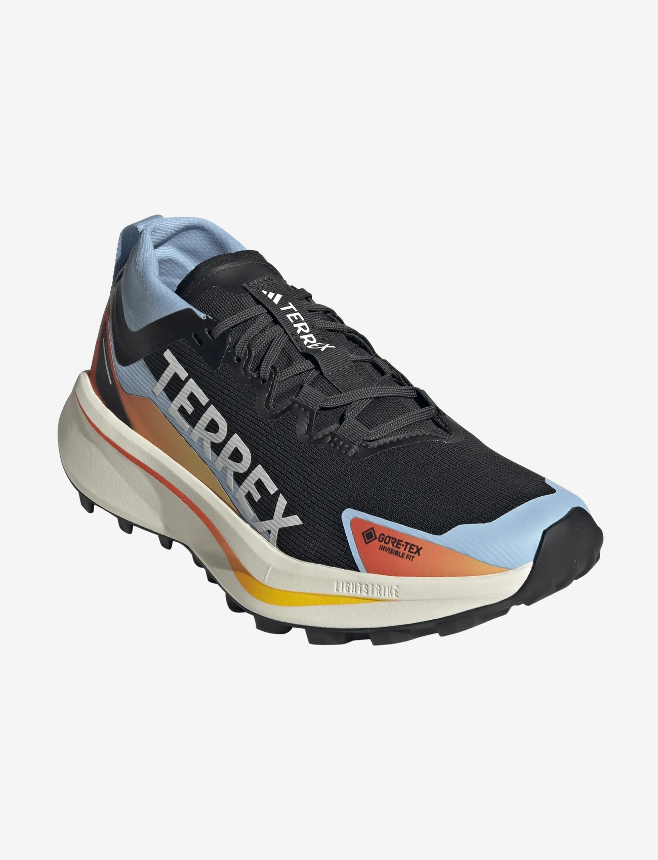 adidas Terrex - TERREX AGRAVIC GTX W - matka- ja kõndimisjalatsid - cblack/ftwwht/globlu - 0