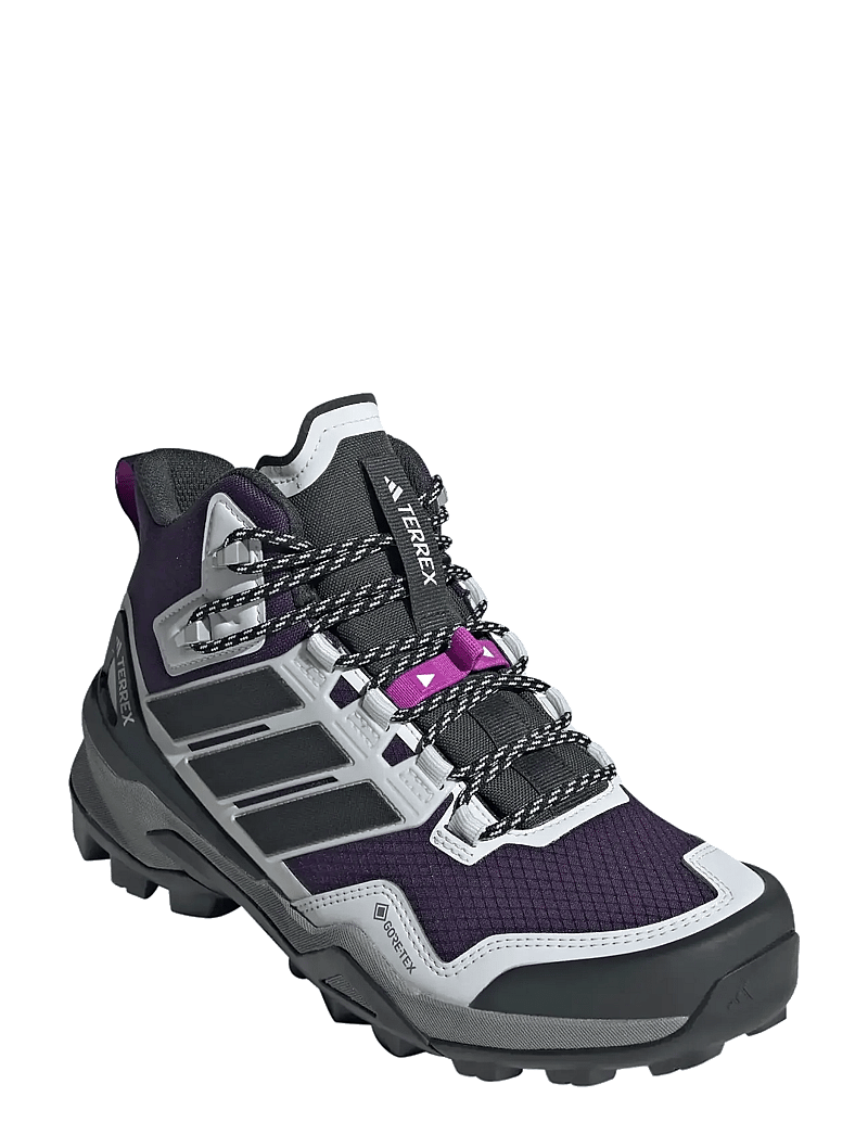adidas Terrex - TERREX SKYCHASER MID GTX W - vandringsskor - aurplu/carbon/purbur - 0