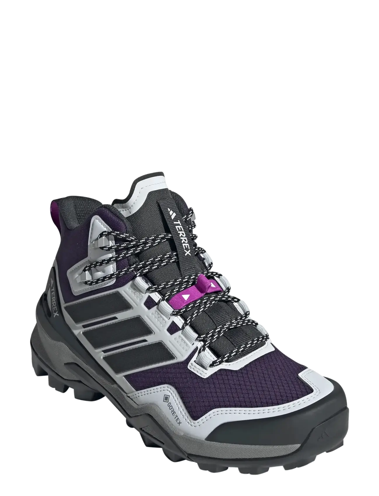 adidas Terrex TERREX SKYCHASER MID GTX W - Wanderschuhe - AURPLU/CARBON/PURBUR / black