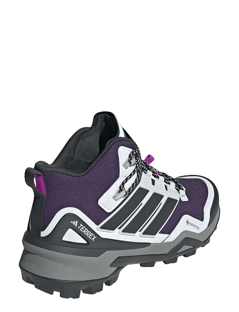 adidas Terrex - TERREX SKYCHASER MID GTX W - vandringsskor - aurplu/carbon/purbur - 3