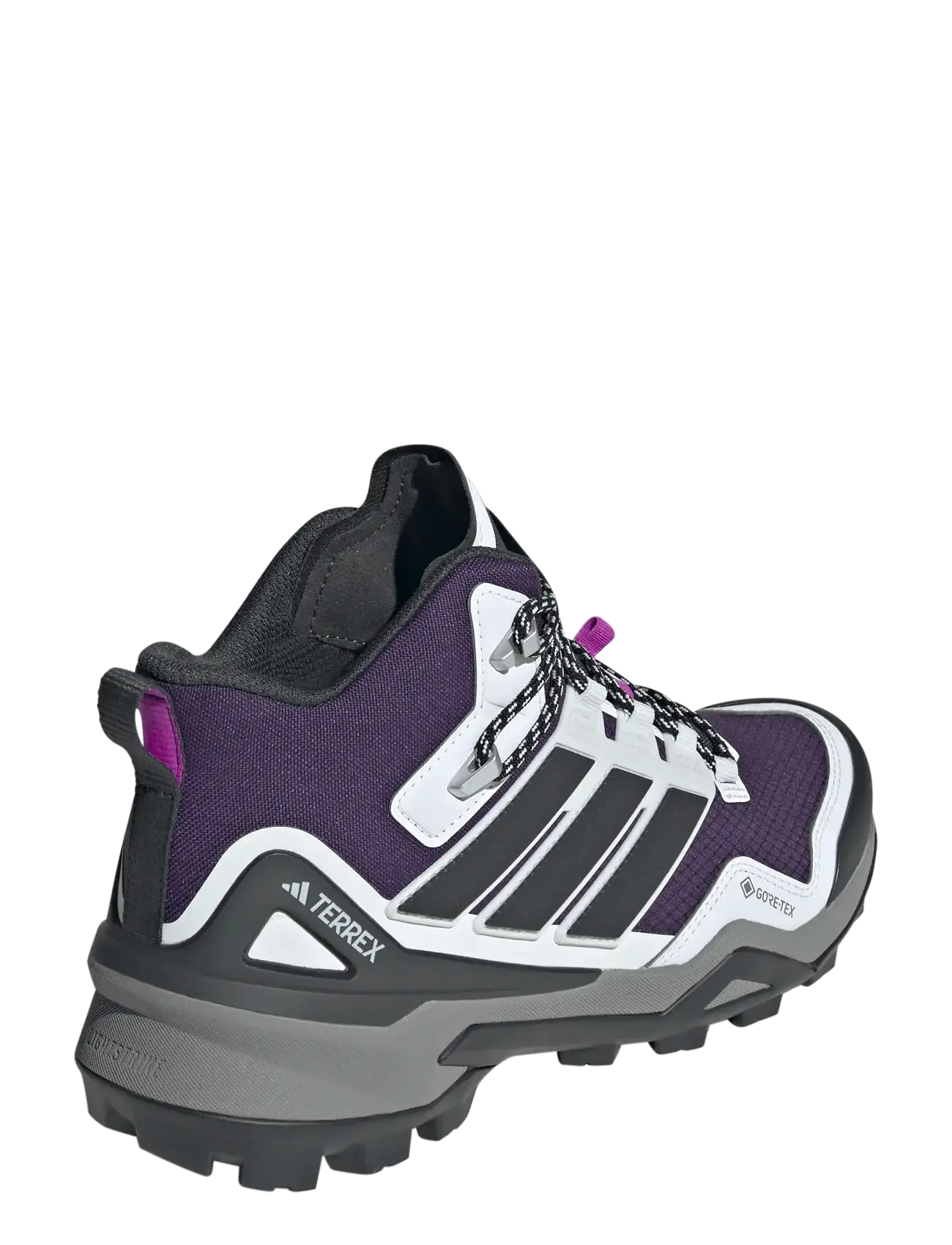 adidas Terrex - TERREX SKYCHASER MID GTX W - gönguskór - aurplu/carbon/purbur - 3