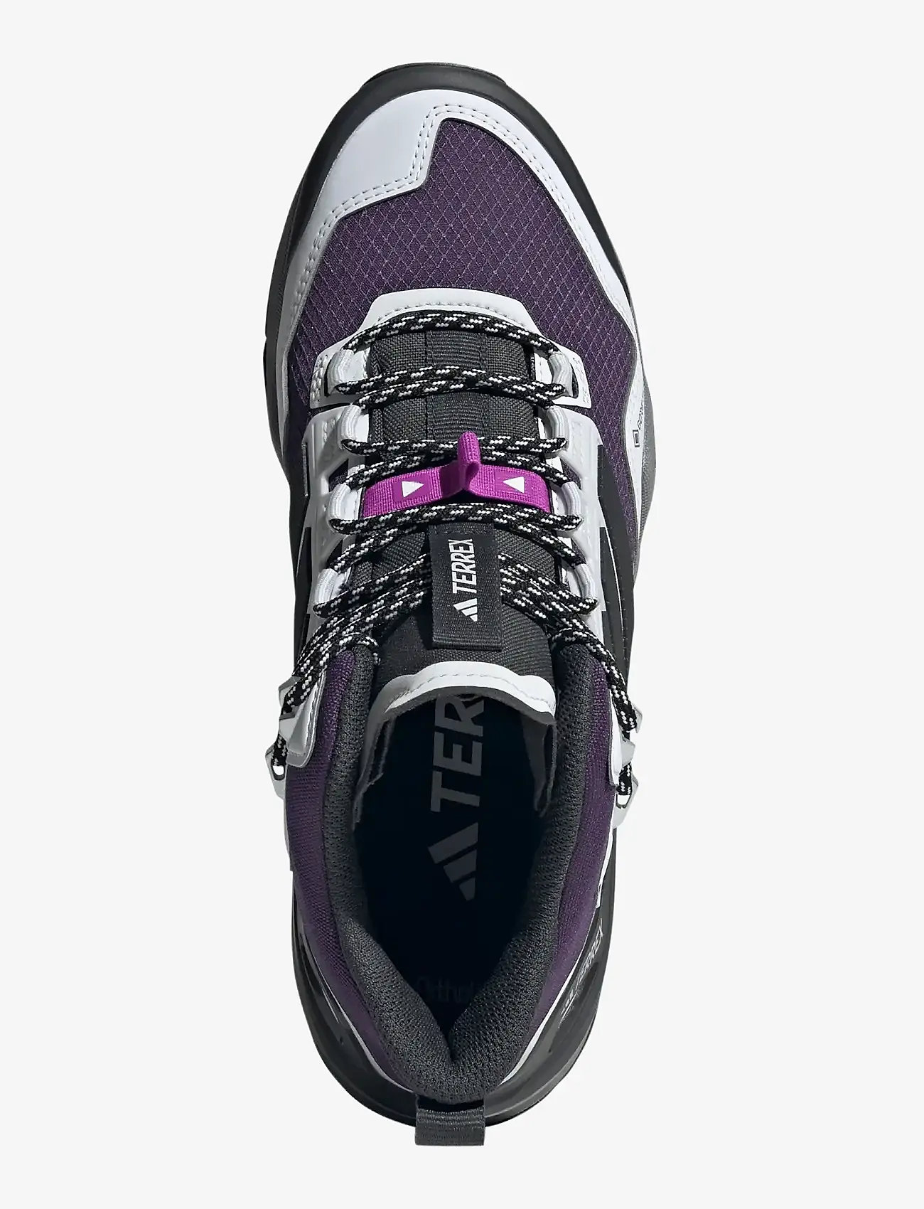 adidas Terrex - TERREX SKYCHASER MID GTX W - vandringsskor - aurplu/carbon/purbur - 4