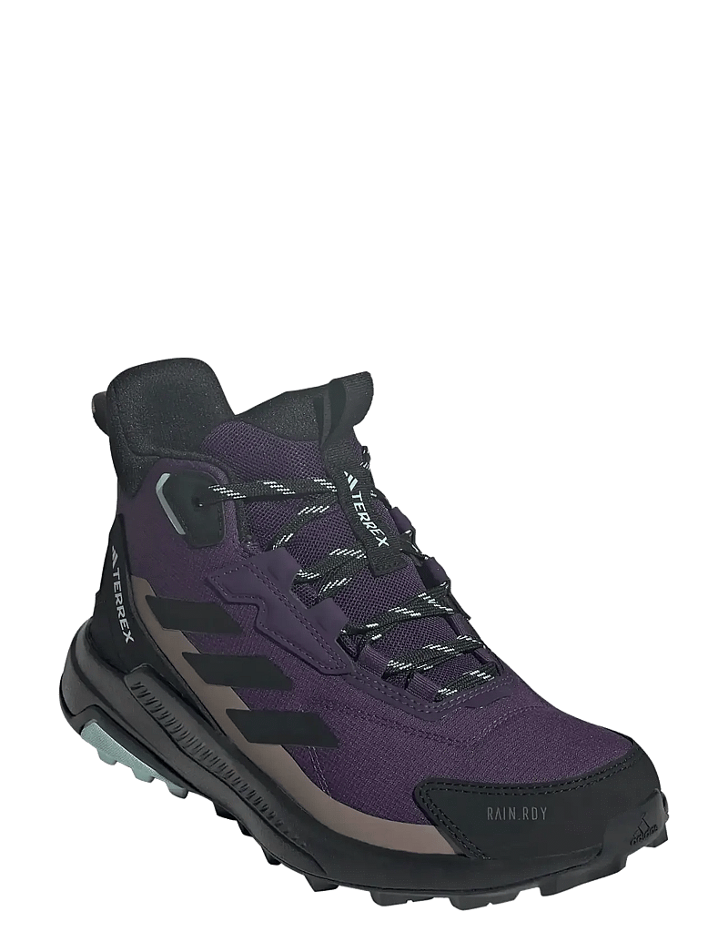 adidas Terrex - TERREX ANYLANDER MID R.RDY W - wanderschuhe - aurplu/cblack/trabrn - 0