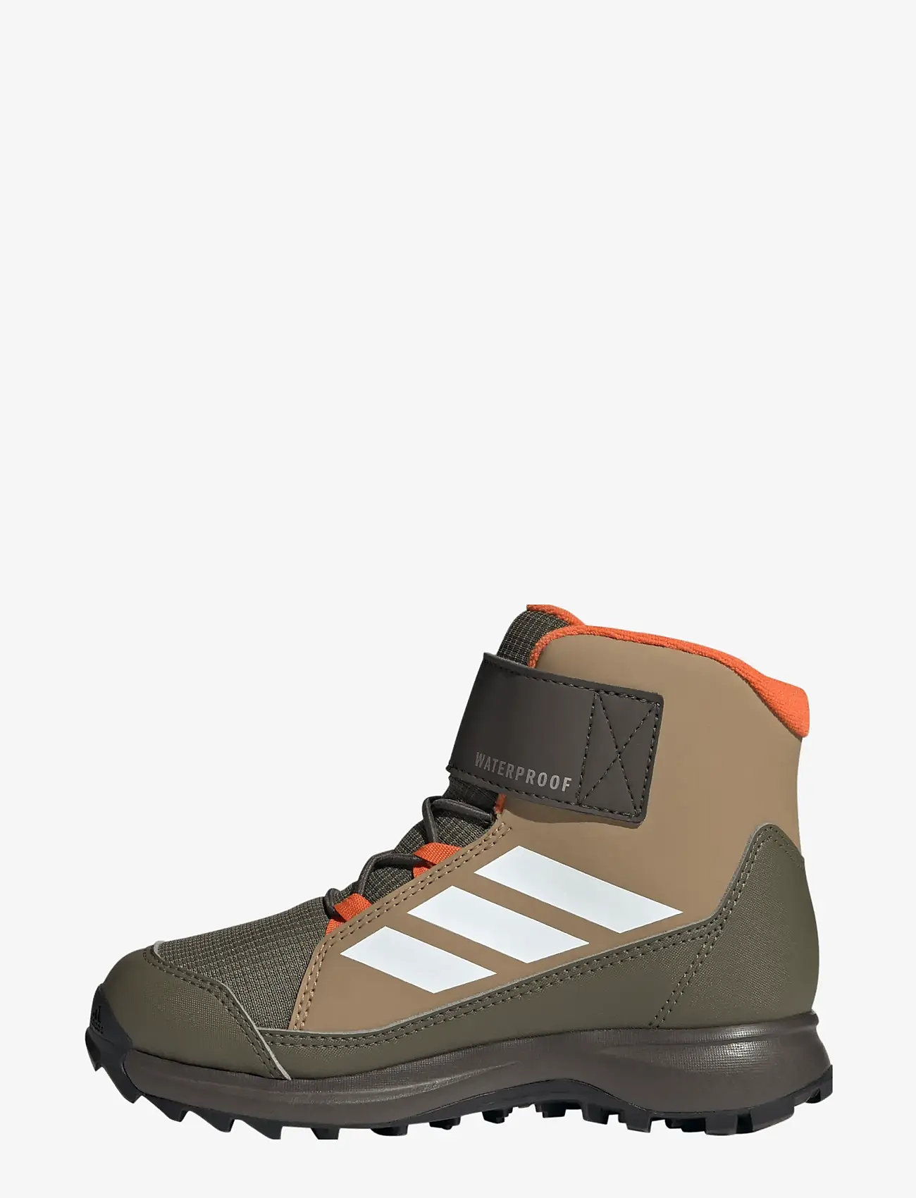 adidas Terrex - TERREX SNOW CW K - matka- ja kõndimisjalatsid - cardbo/ftwwht/seimor - 2