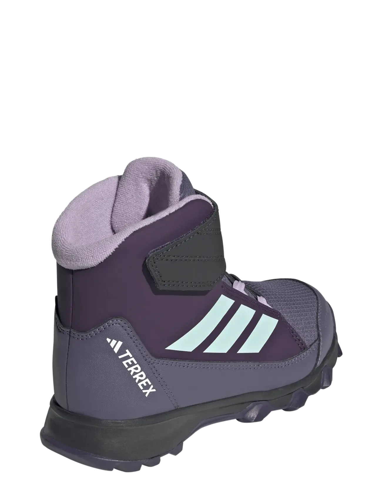 adidas Terrex - TERREX SNOW CW K - hiking shoes - aurplu/seflaq/powplu - 3