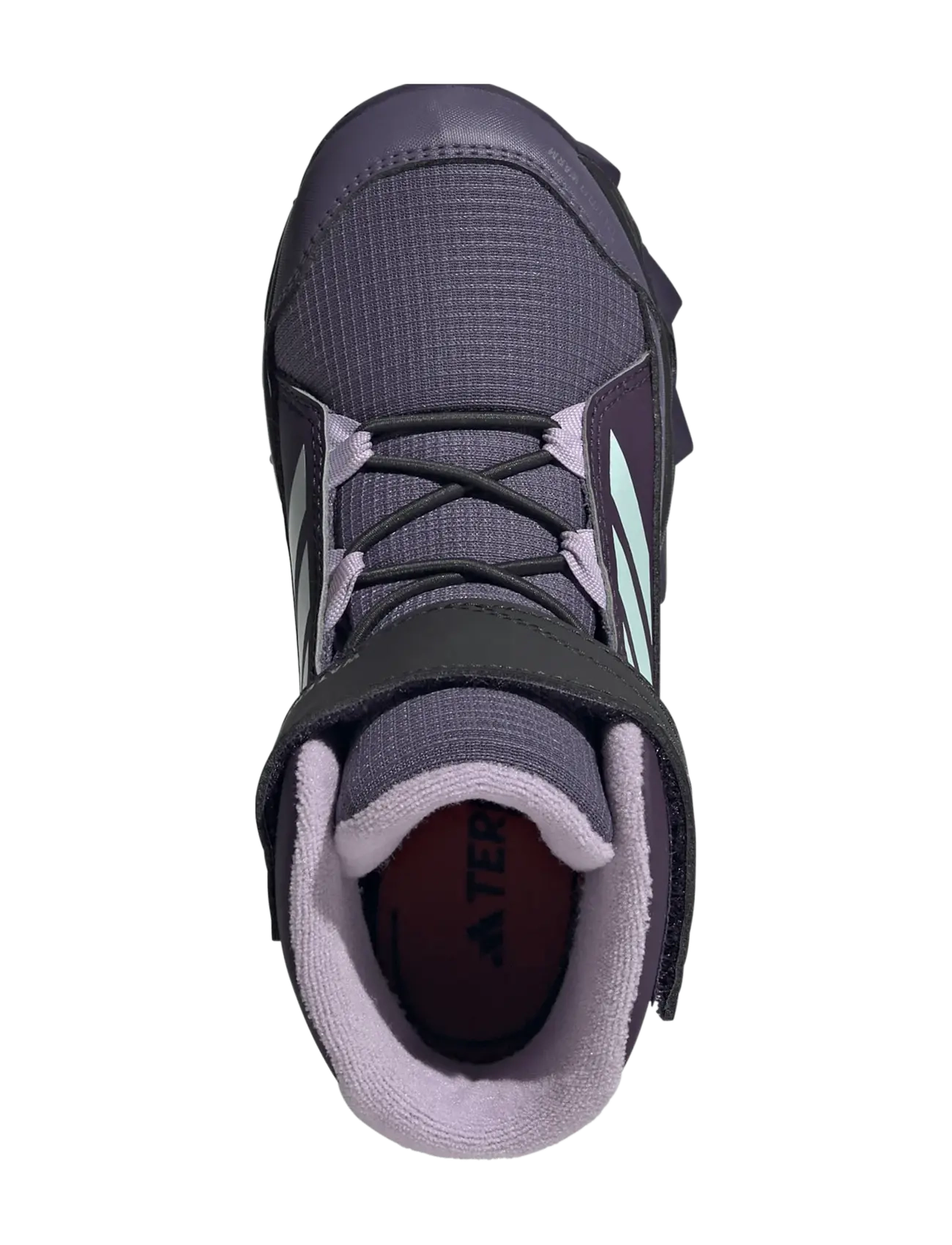 adidas Terrex - TERREX SNOW CW K - hiking shoes - aurplu/seflaq/powplu - 4