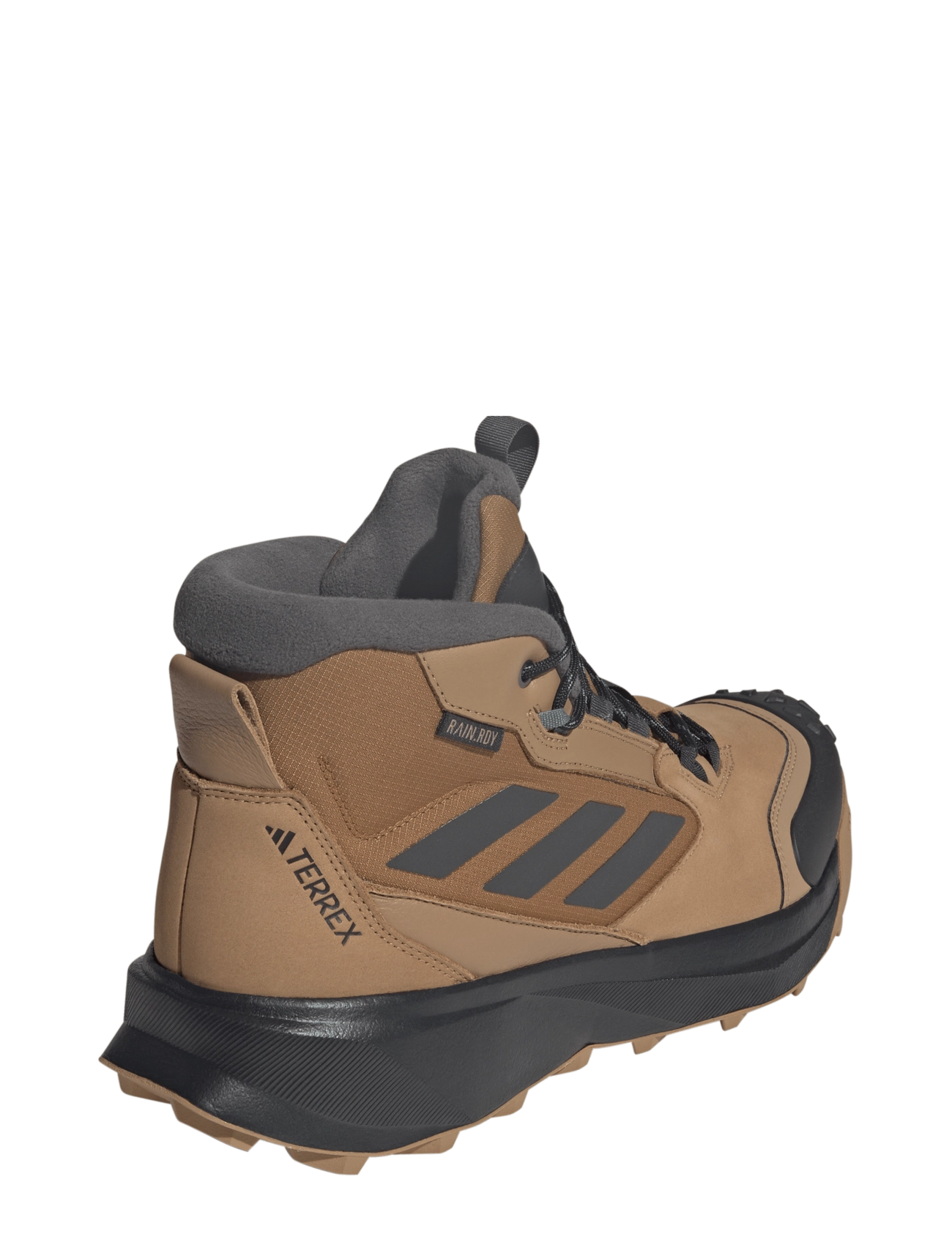 adidas Terrex - TERREX WINTER BOOT MID LEATHER - hiking shoes - cardbo/carbon/brostr - 3