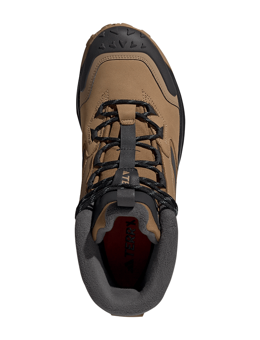 adidas Terrex - TERREX WINTER BOOT MID LEATHER - wanderschuhe - cardbo/carbon/brostr - 4