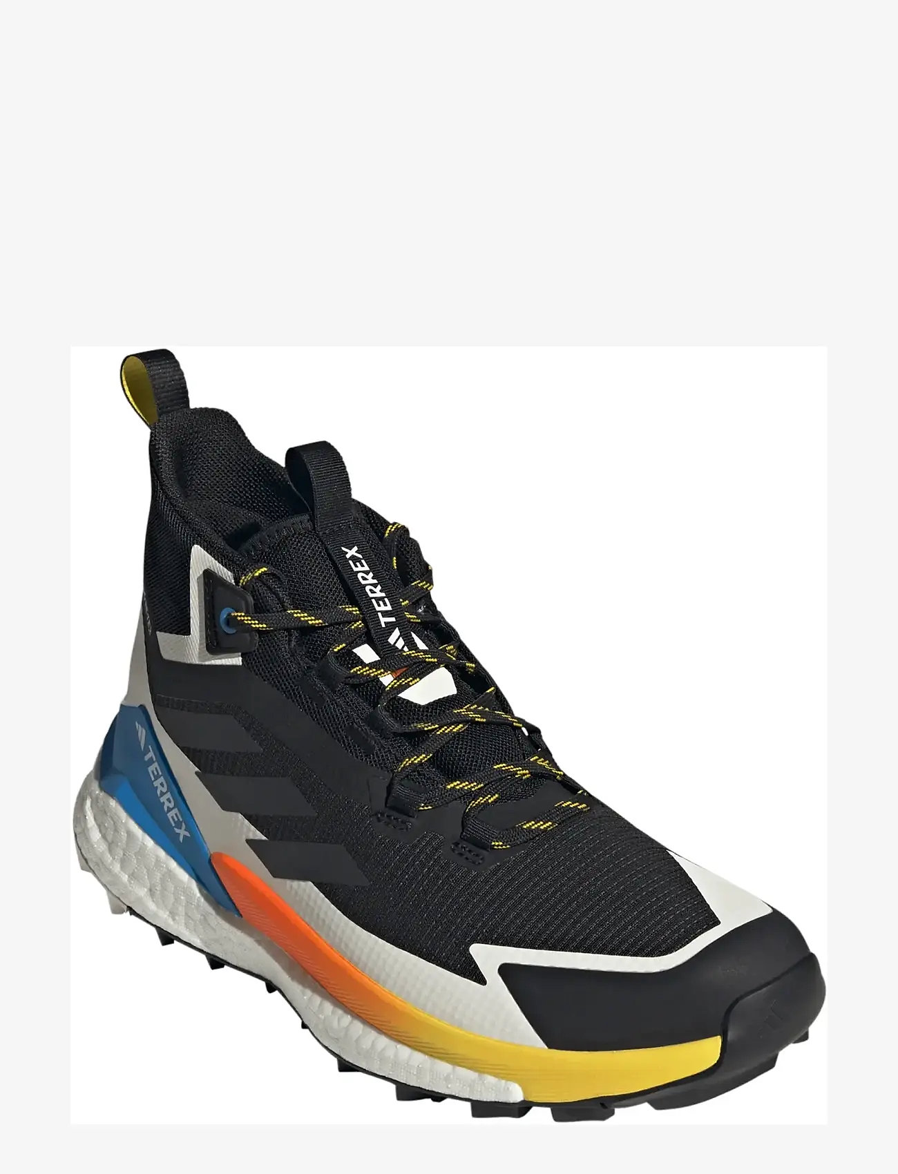 adidas Terrex - TERREX FREE HIKER 2 GTX - buty na wędrówki - cblack/carbon/rayblu - 0