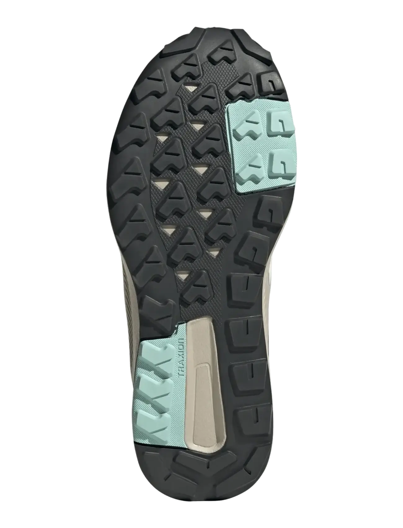 adidas Terrex - TERREX ANYLANDER MID R.RDY W - matka- ja kõndimisjalatsid - grethr/owhite/gretwo - 5