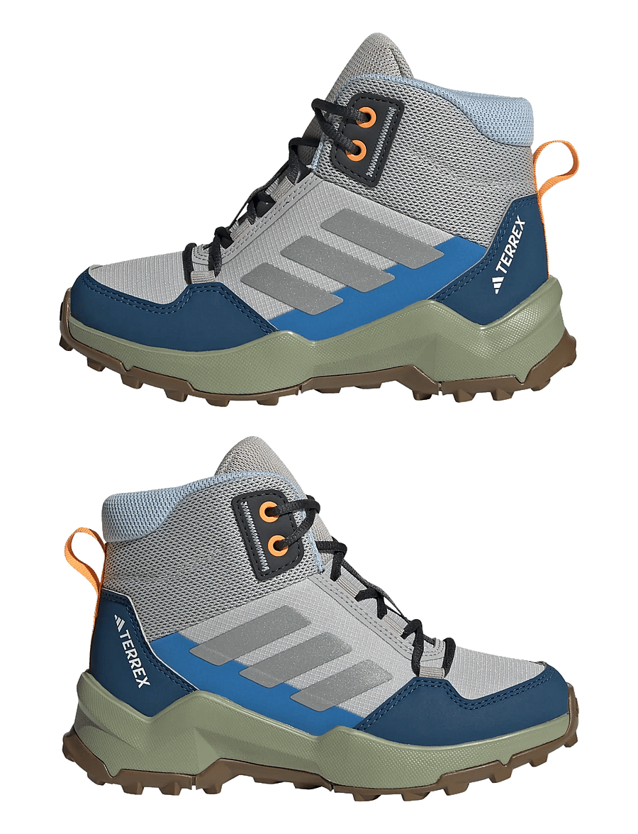 adidas Terrex - TERREX AX4R MID K - vandringsskor - gretwo/refsil/globlu - 5