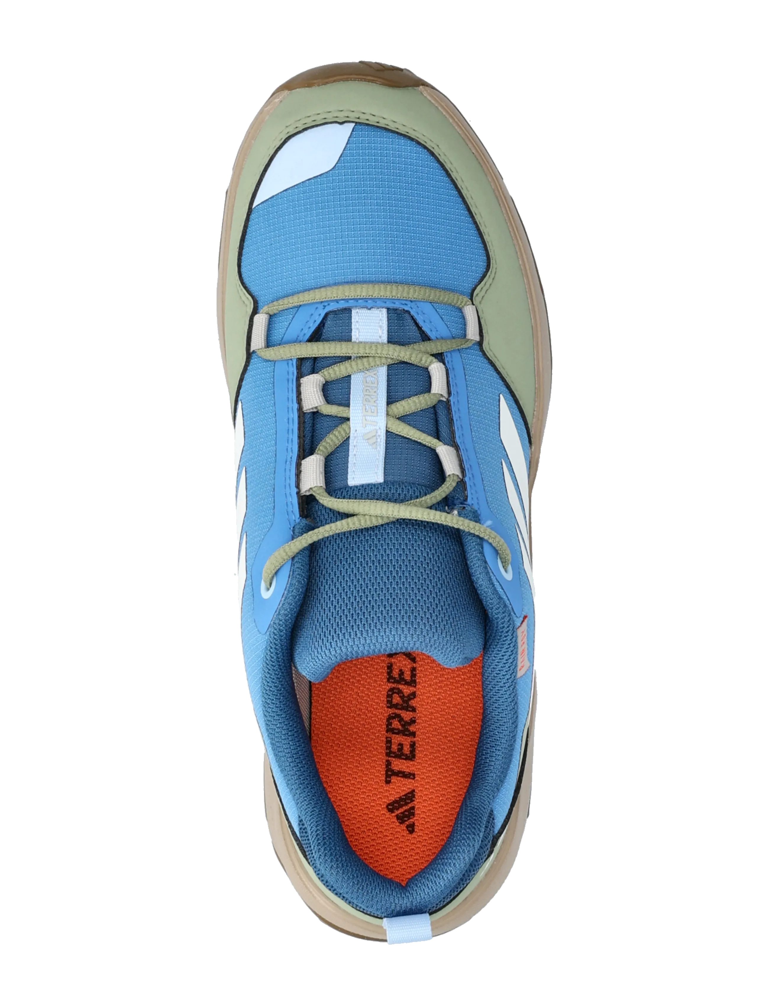 adidas Terrex - TERREX AX4R R.RDY K - löparskor - rayblu/owhite/tengrn - 3