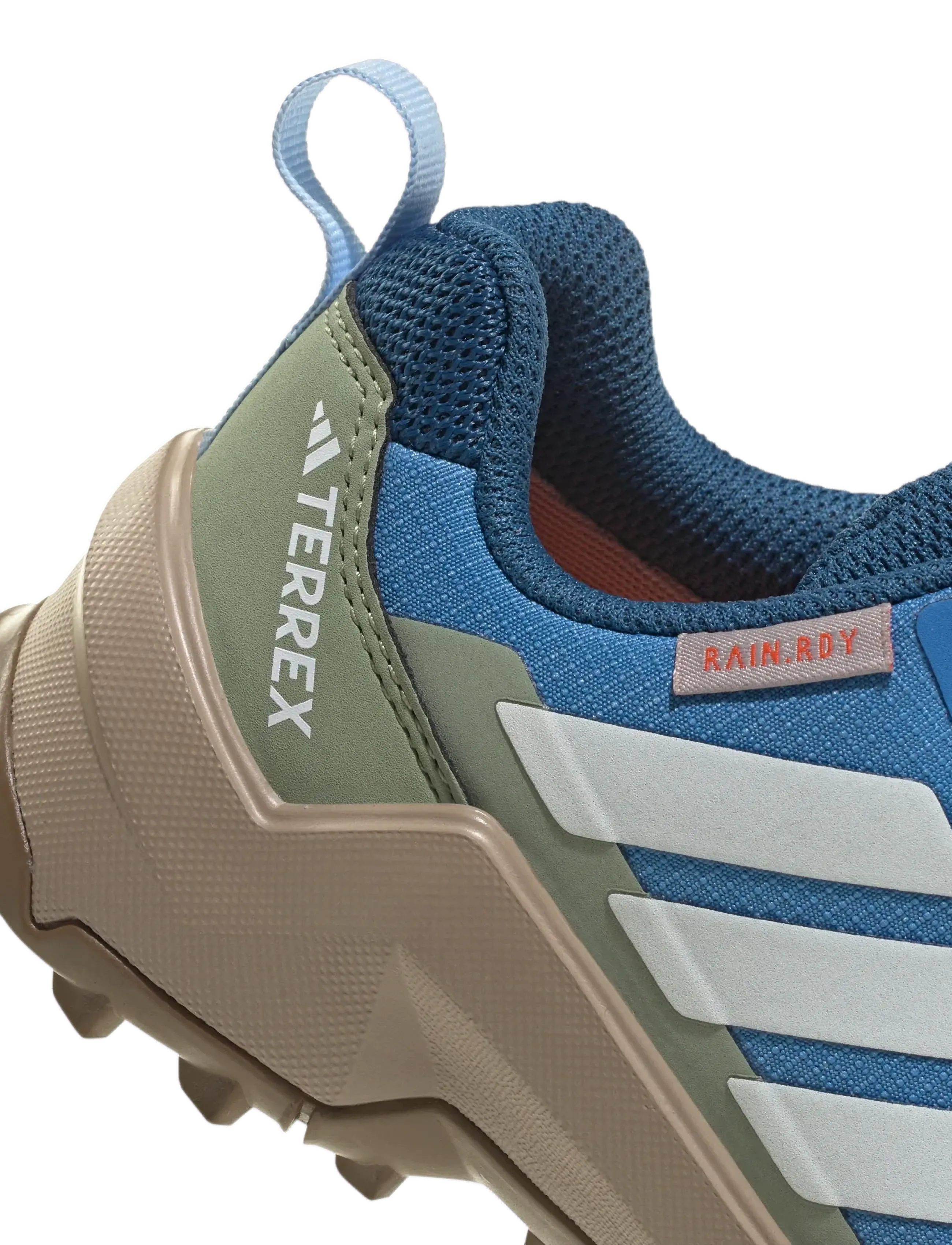 adidas Terrex - TERREX AX4R R.RDY K - löparskor - rayblu/owhite/tengrn - 5