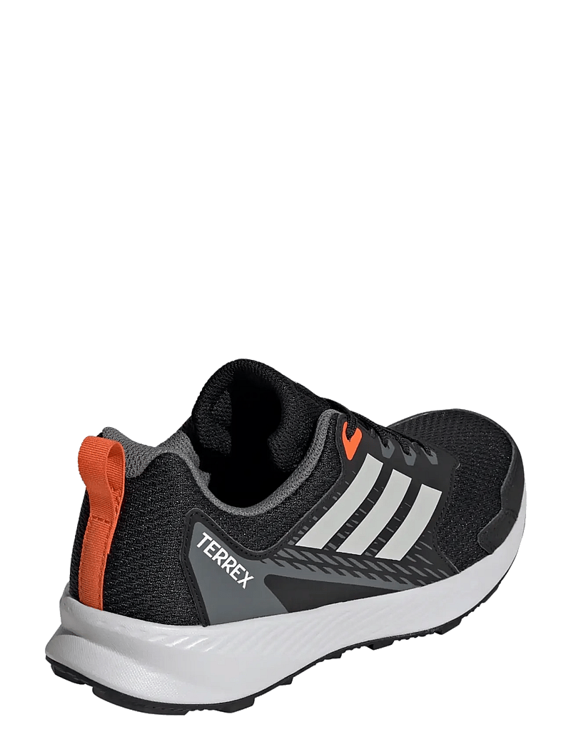 adidas Terrex - TERREX TRACEFINDER J - löparskor - cblack/greone/seimor - 3