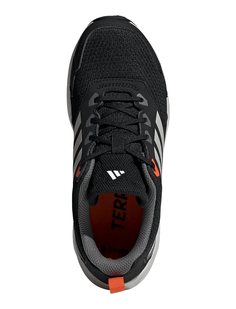 adidas Terrex - TERREX TRACEFINDER J - löparskor - cblack/greone/seimor - 4