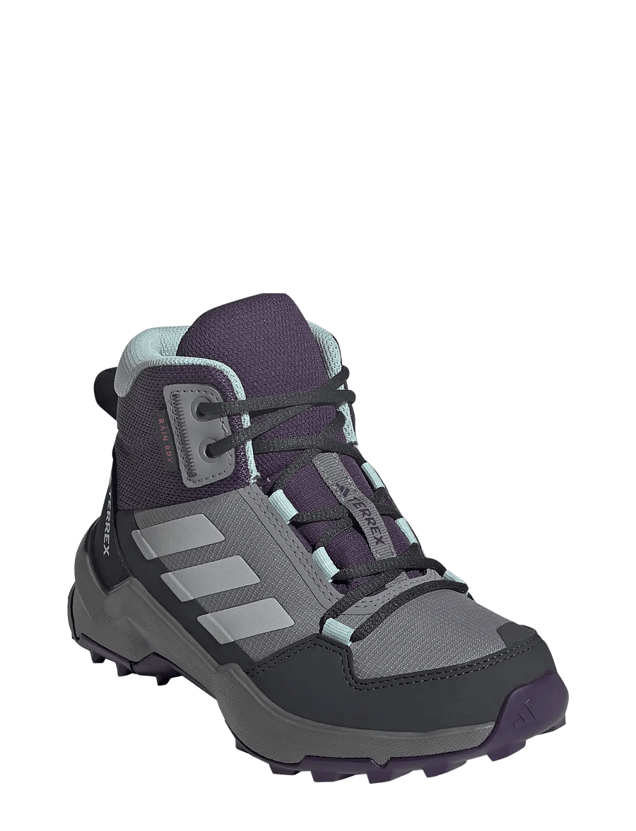 adidas Terrex - TERREX AX4R R.RDY MID K - turistiniai ir žygio batai - grethr/gretwo/seflaq - 0