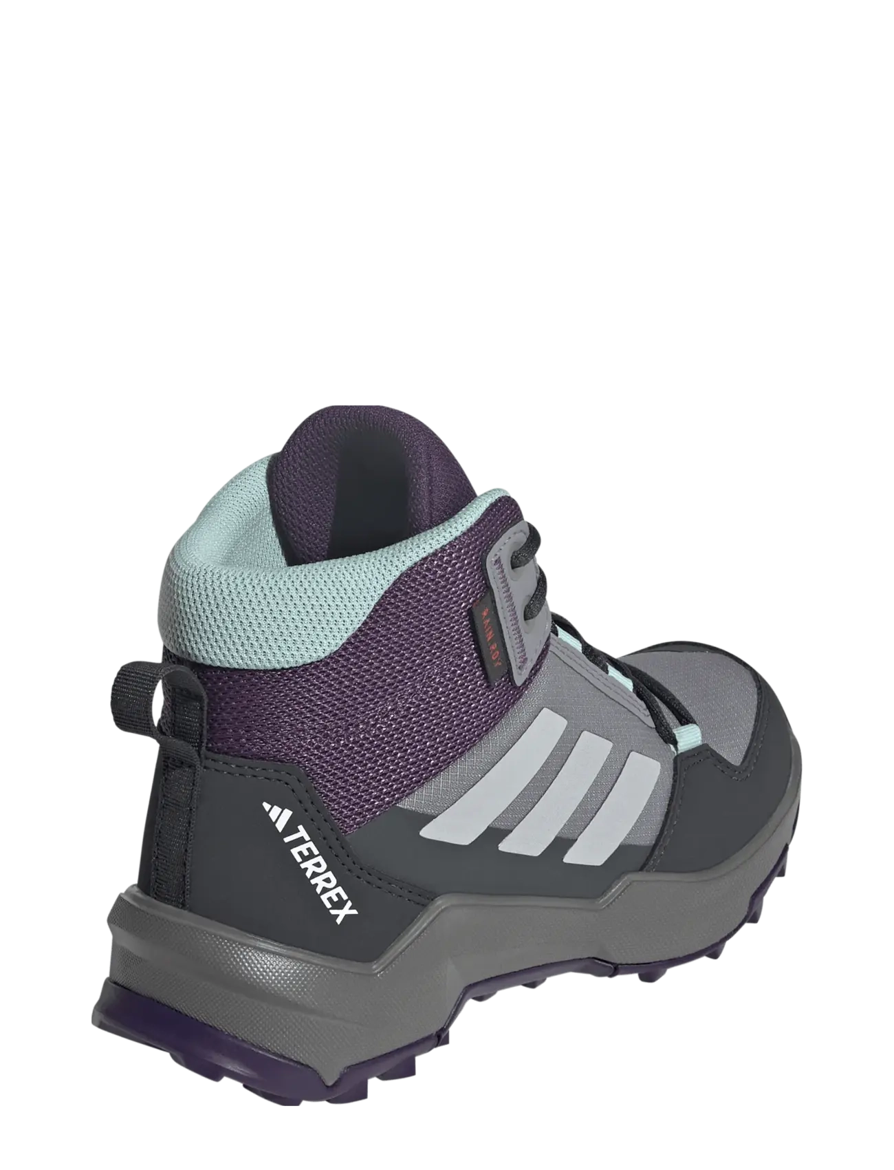 adidas Terrex - TERREX AX4R R.RDY MID K - turistiniai ir žygio batai - grethr/gretwo/seflaq - 3