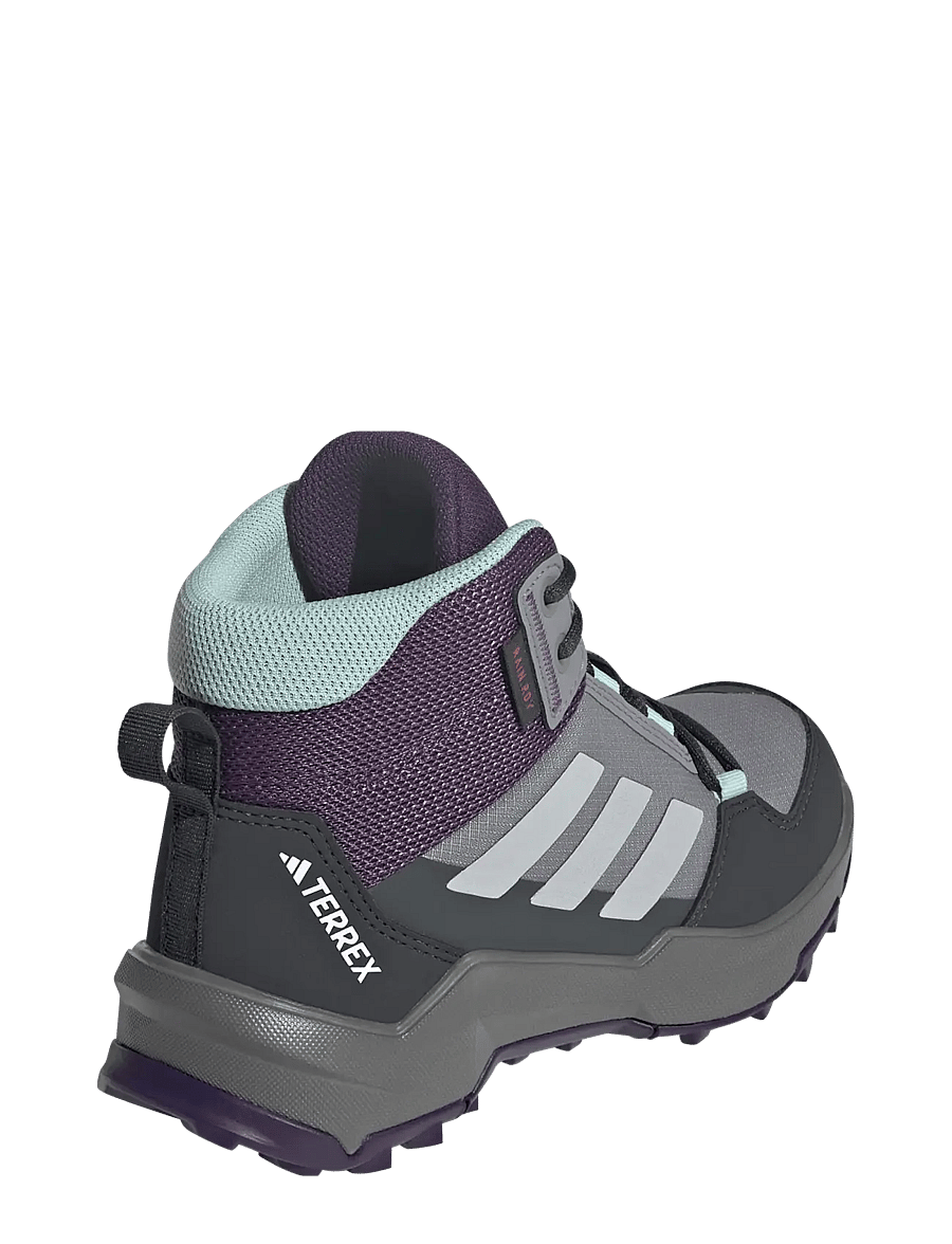 adidas Terrex - TERREX AX4R R.RDY MID K - turistiniai ir žygio batai - grethr/gretwo/seflaq - 3