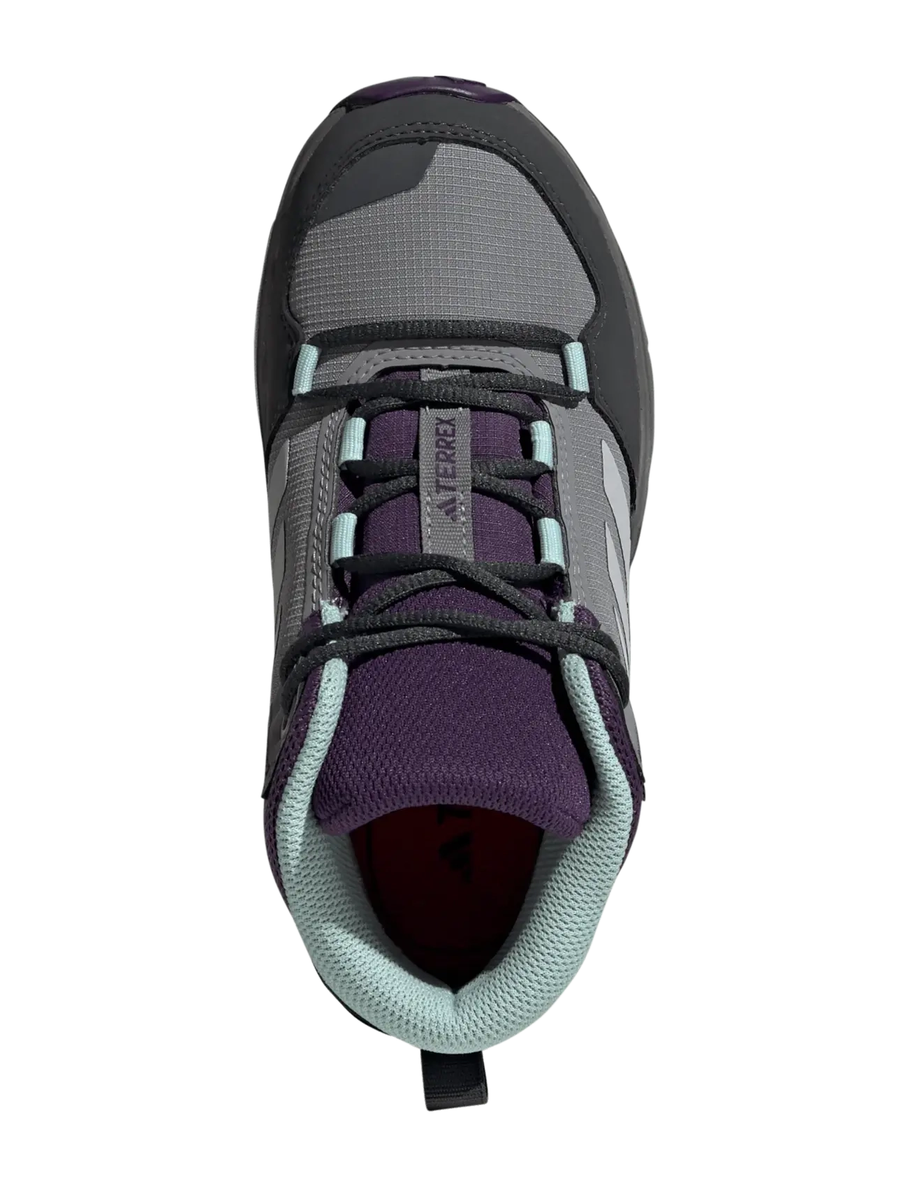 adidas Terrex - TERREX AX4R R.RDY MID K - turistiniai ir žygio batai - grethr/gretwo/seflaq - 4
