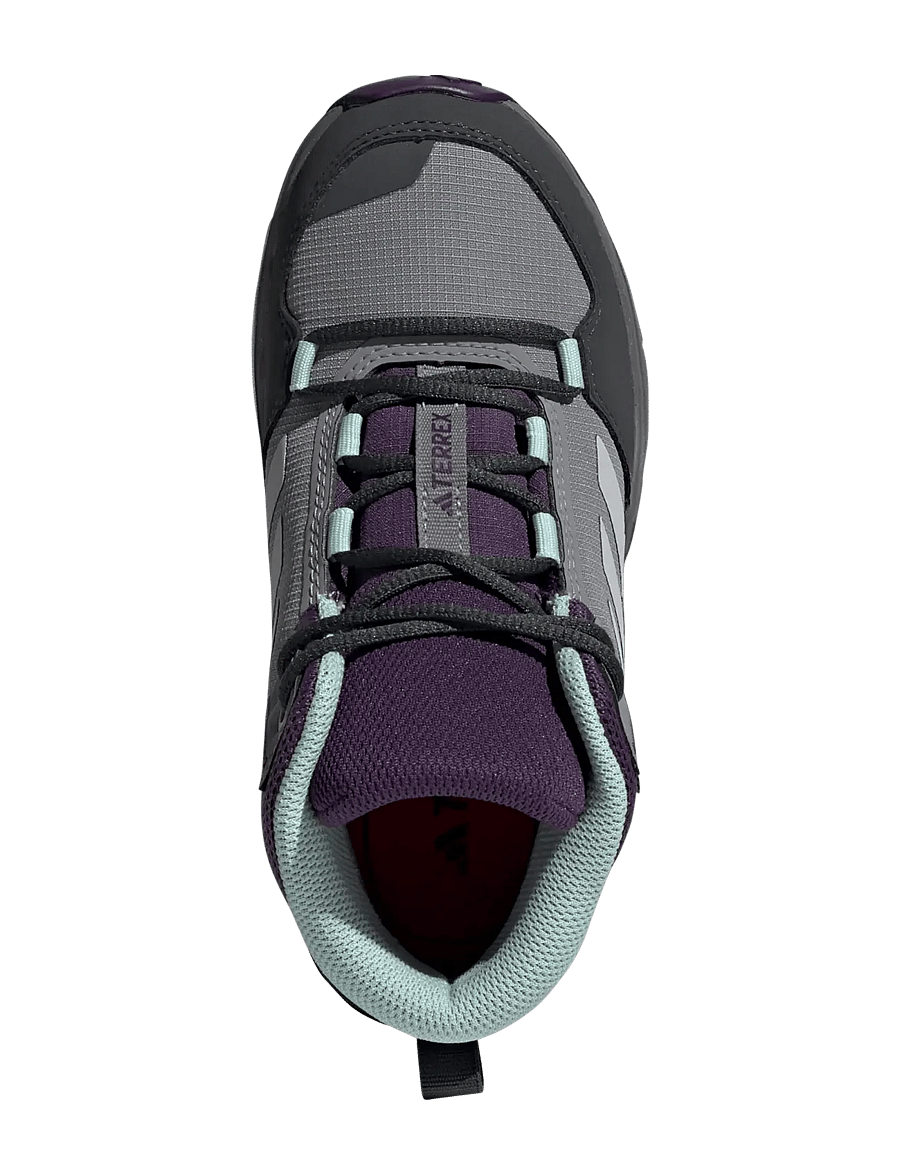 adidas Terrex - TERREX AX4R R.RDY MID K - turistiniai ir žygio batai - grethr/gretwo/seflaq - 4