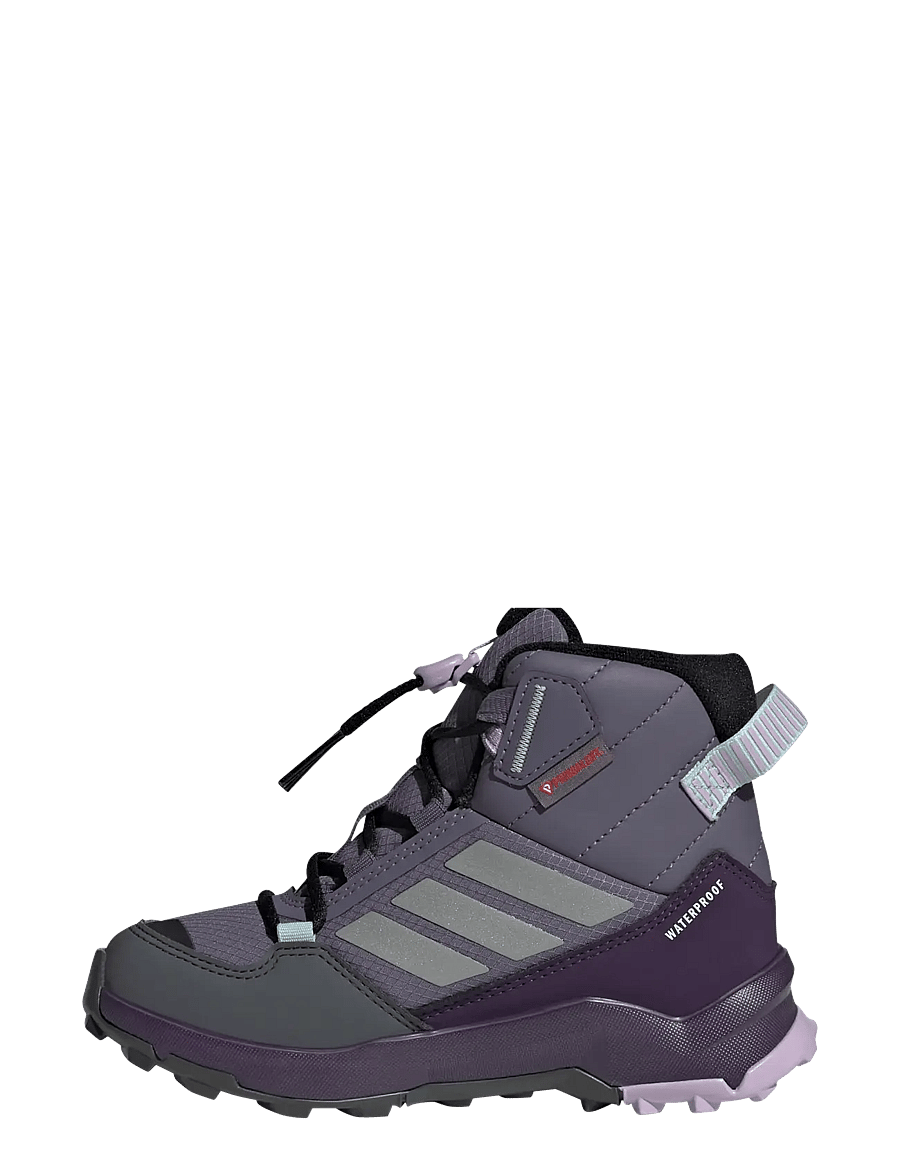 adidas Terrex - TERREX AX4R CW+ MID K - wanderschuhe - previo/msilve/seflaq - 2
