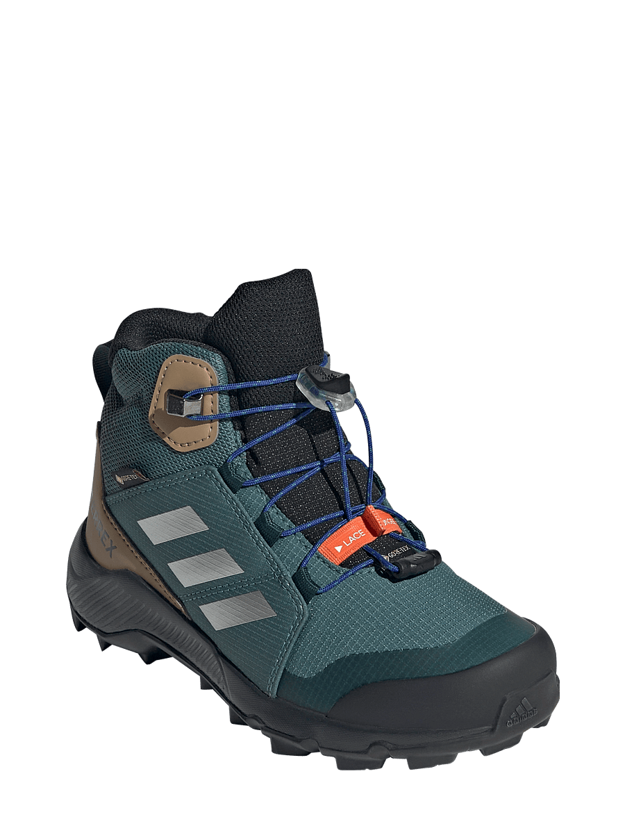 adidas Terrex - TERREX MID GTX K - wanderschuhe - pretea/silvmt/selubl - 0