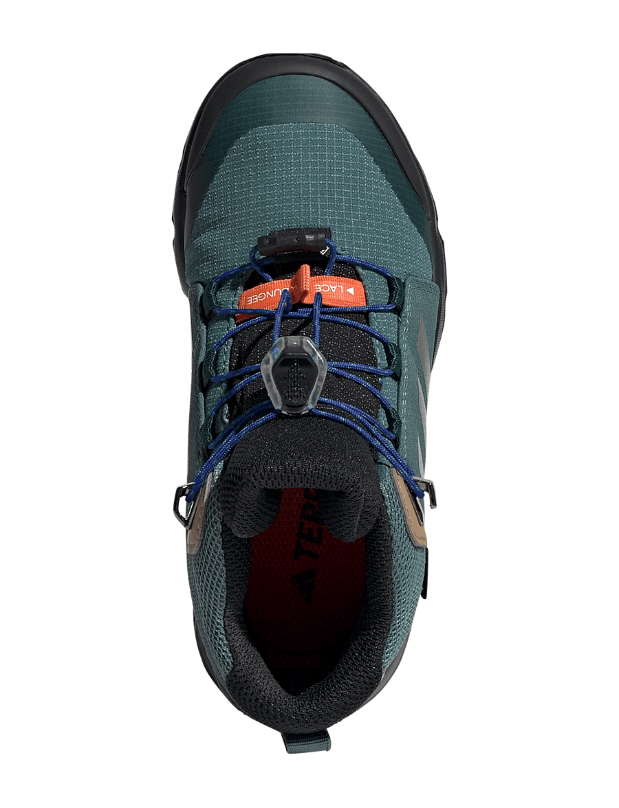 adidas Terrex - TERREX MID GTX K - wanderschuhe - pretea/silvmt/selubl - 4