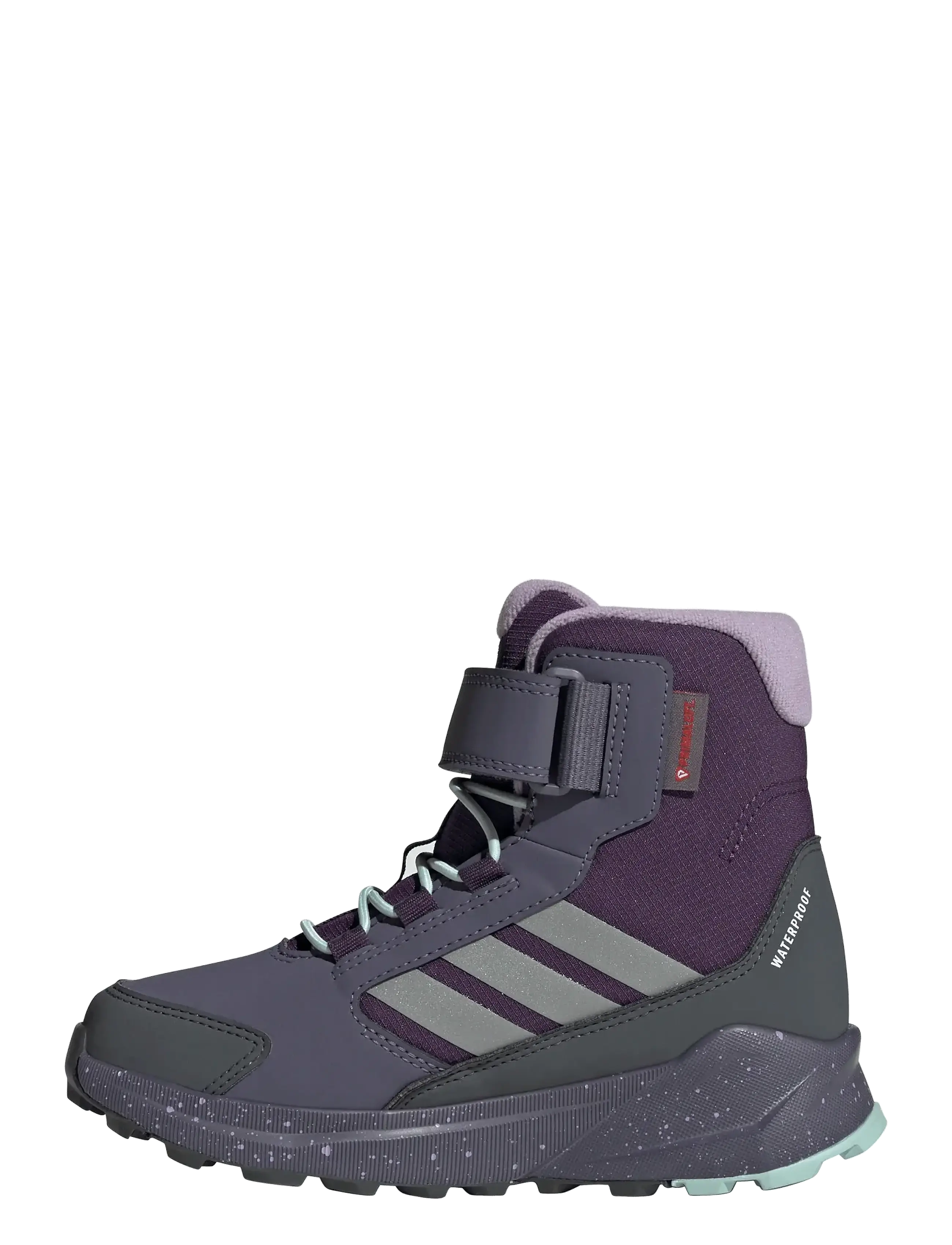 adidas Terrex - TERREX TRAILMAKER 2 CW+ K - hiking shoes - aurplu/msilve/seflaq - 2