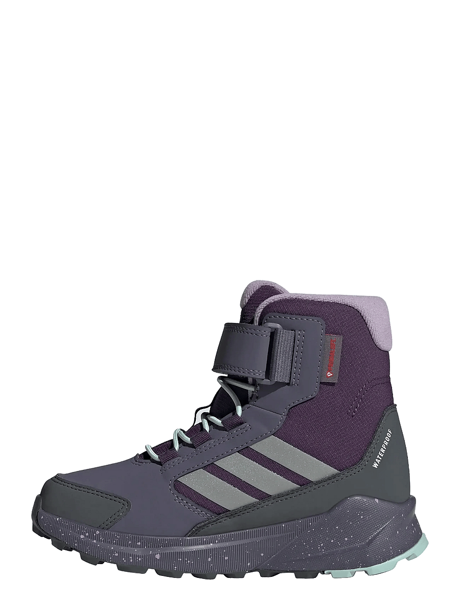 adidas Terrex - TERREX TRAILMAKER 2 CW+ K - wanderschuhe - aurplu/msilve/seflaq - 2
