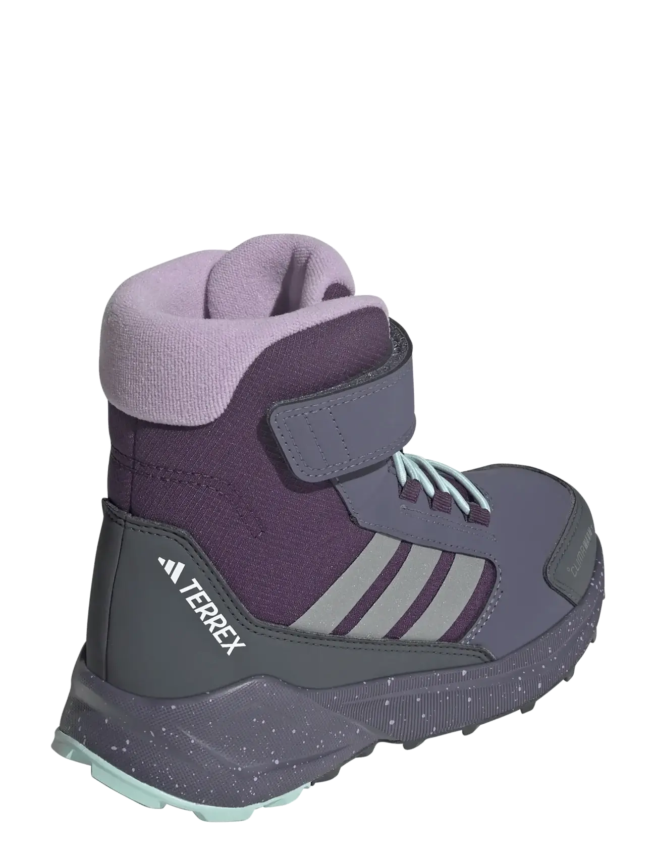 adidas Terrex - TERREX TRAILMAKER 2 CW+ K - hiking shoes - aurplu/msilve/seflaq - 3