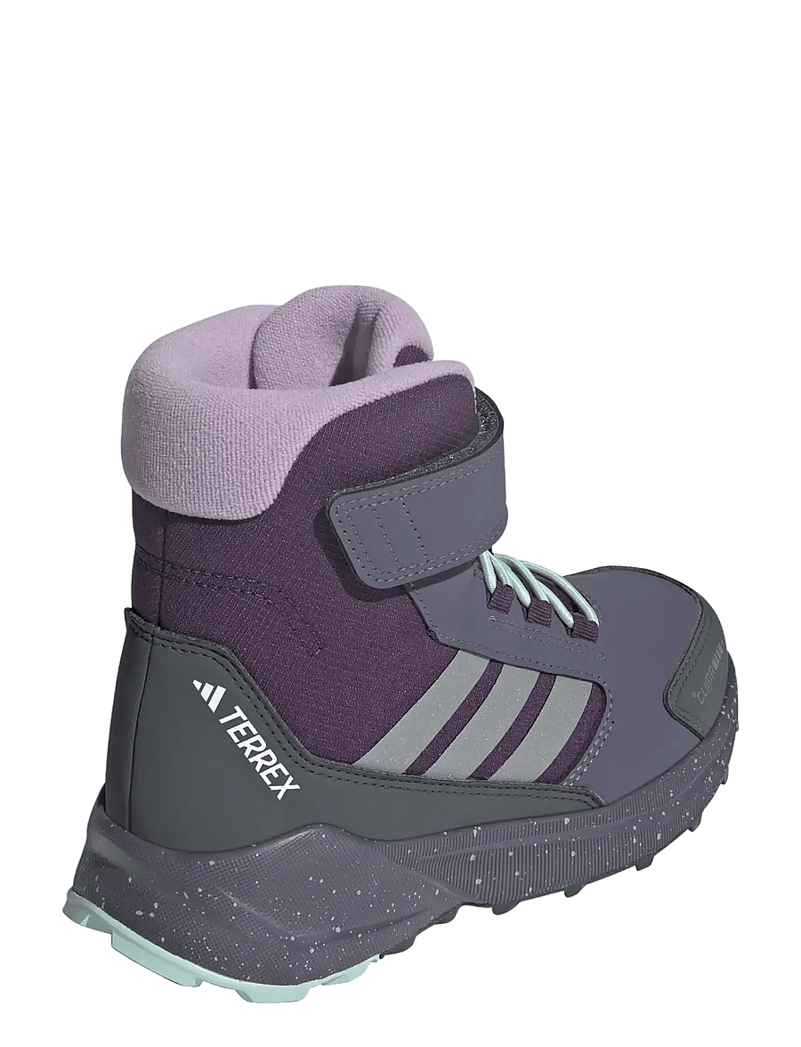 adidas Terrex - TERREX TRAILMAKER 2 CW+ K - wanderschuhe - aurplu/msilve/seflaq - 3