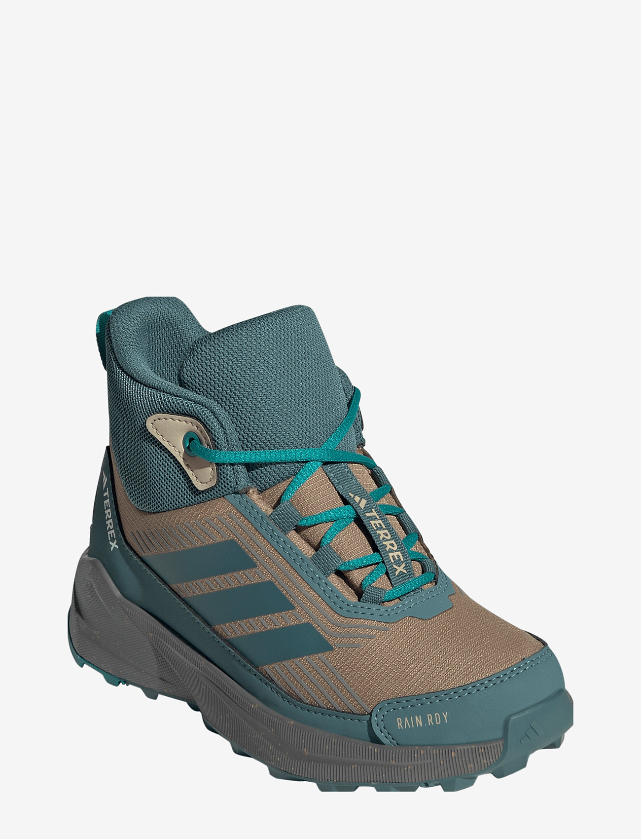 adidas Terrex - TERREX TRAILMAKER 2 MID CP K - vandringsskor - cardbo/pretea/purtea - 0