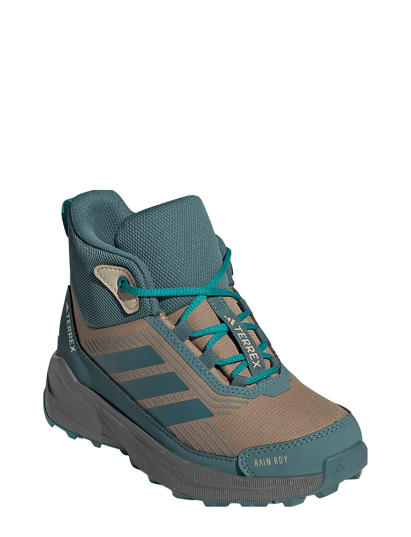 adidas Terrex - TERREX TRAILMAKER 2 MID CP K - vandringsskor - cardbo/pretea/purtea - 0