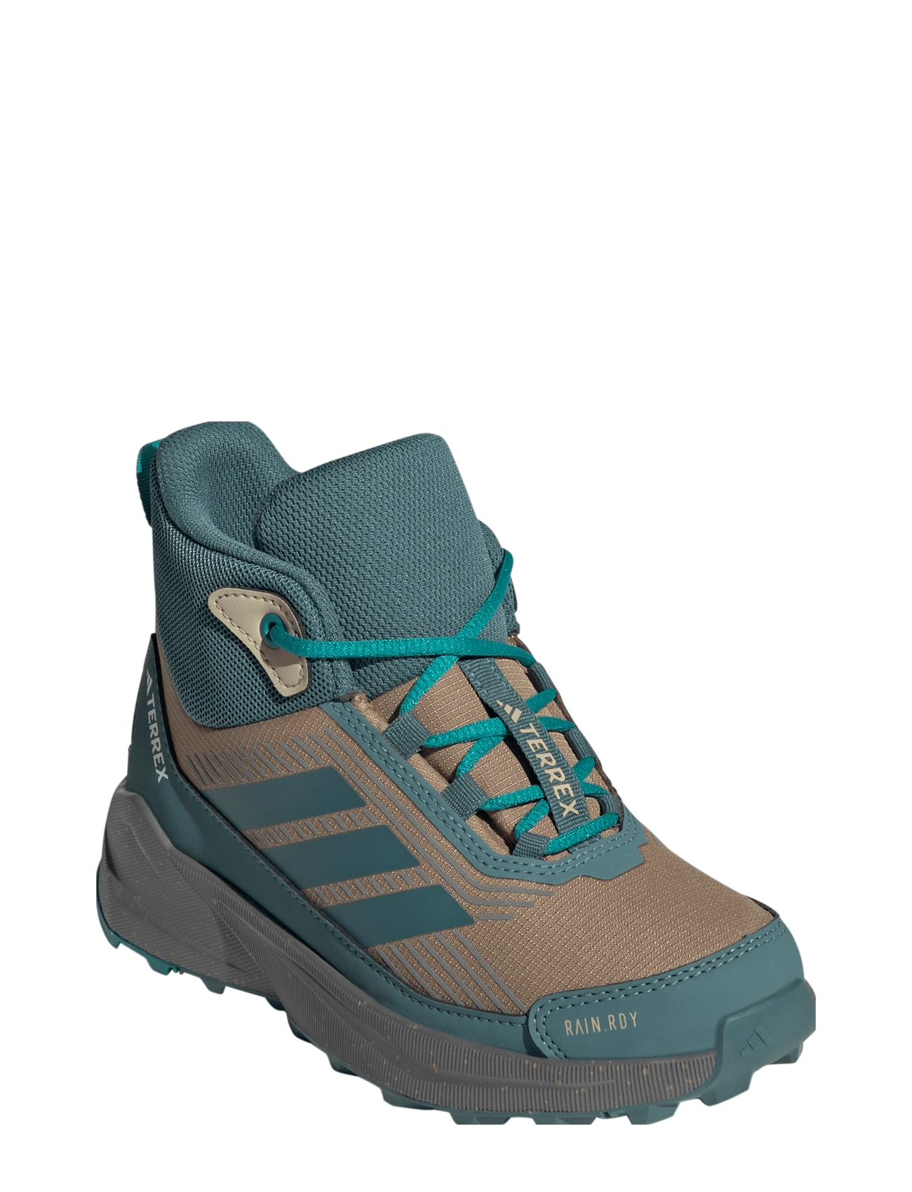 adidas Terrex TERREX TRAILMAKER 2 MID CP K - Jalanõud - CARDBO/PRETEA/PURTEA / beige