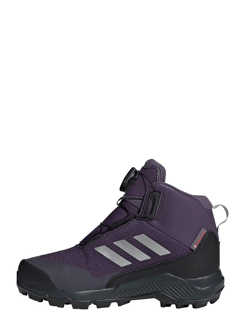 adidas Terrex - TERREX WINTER MID BOA R.RDY K - matka- ja kõndimisjalatsid - aurplu/msilve/cblack - 2