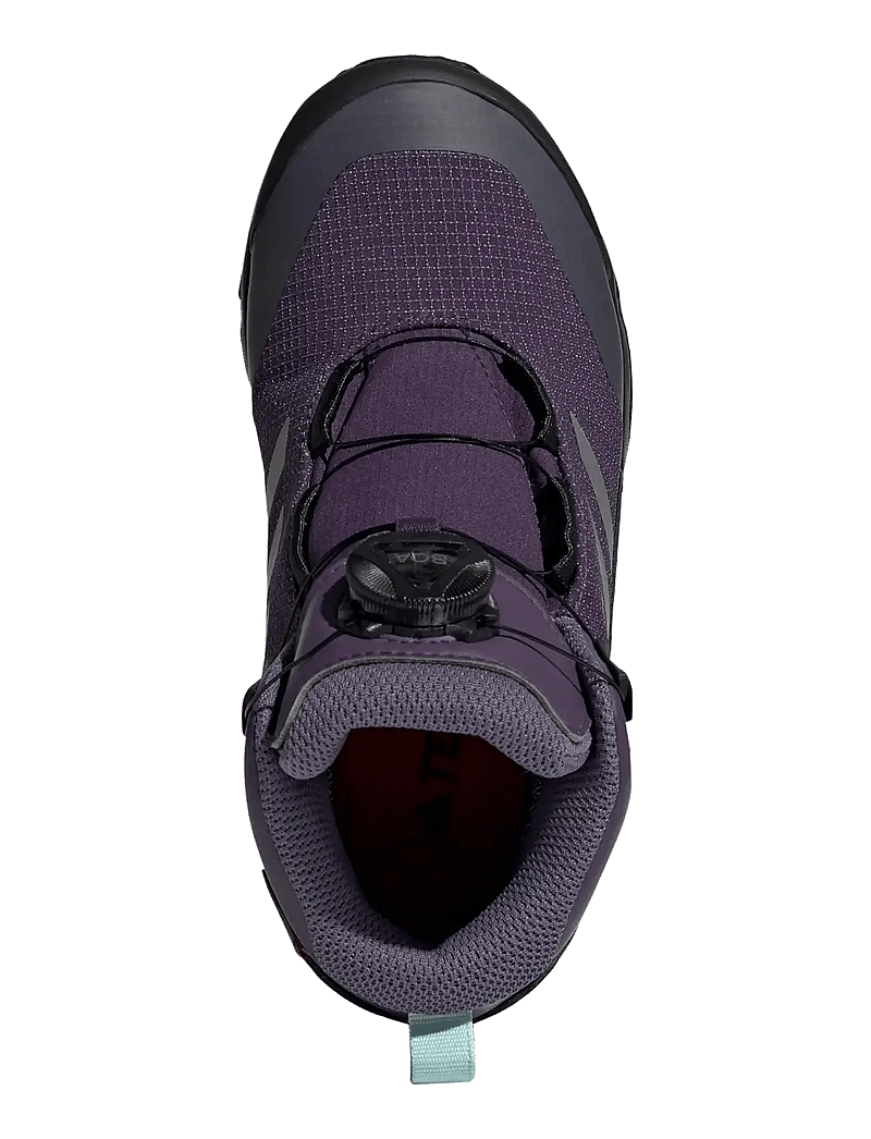adidas Terrex - TERREX WINTER MID BOA R.RDY K - matka- ja kõndimisjalatsid - aurplu/msilve/cblack - 4